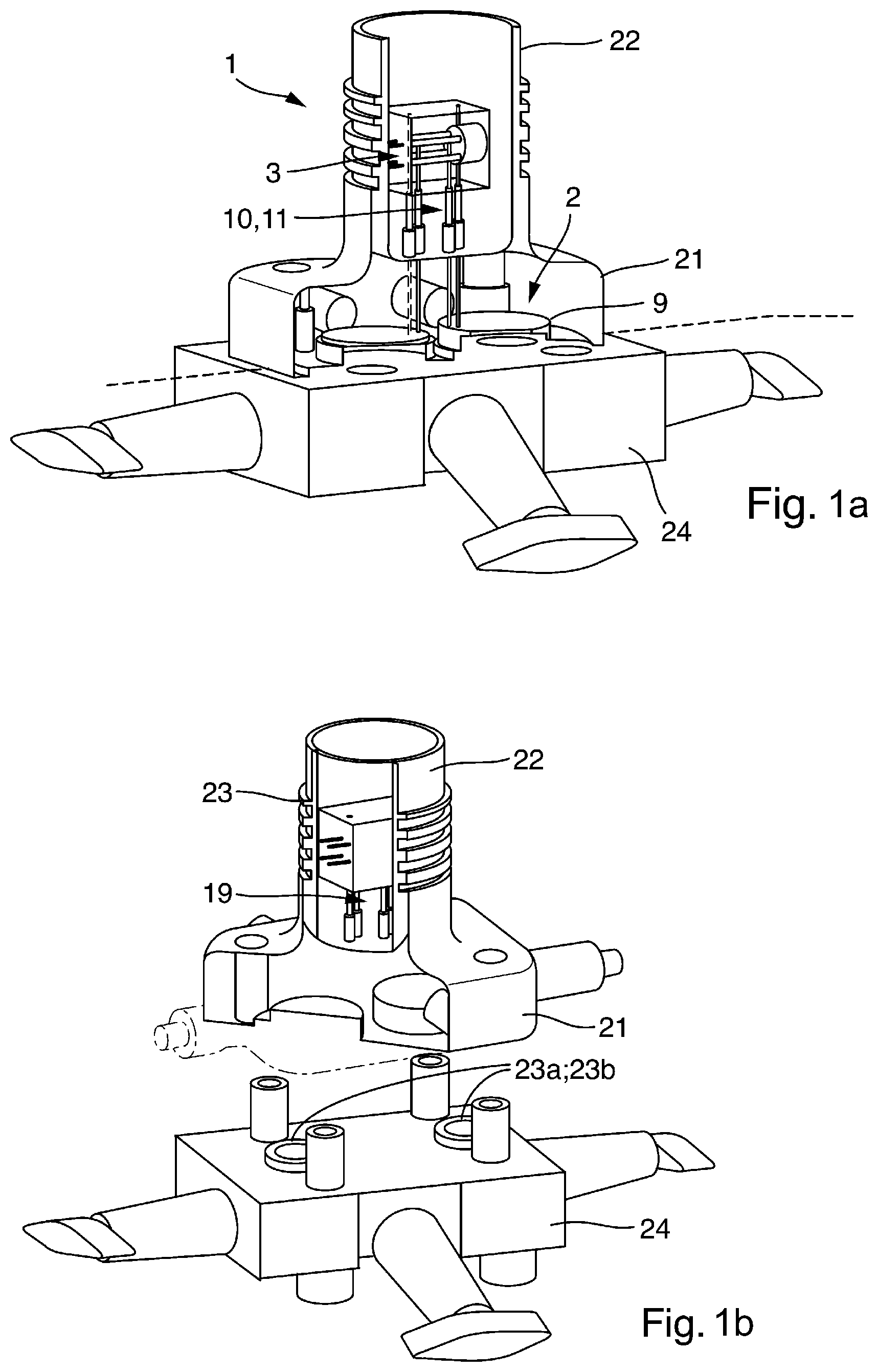 Patent US12590857 — Coplanar differential pressure transducer — Figure 1