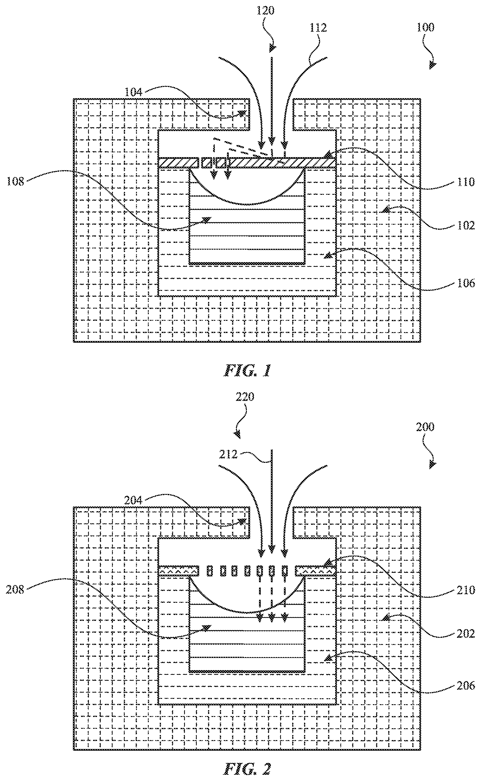 Patent US12590858 Figure 1 – Protective cap for pressure sensors