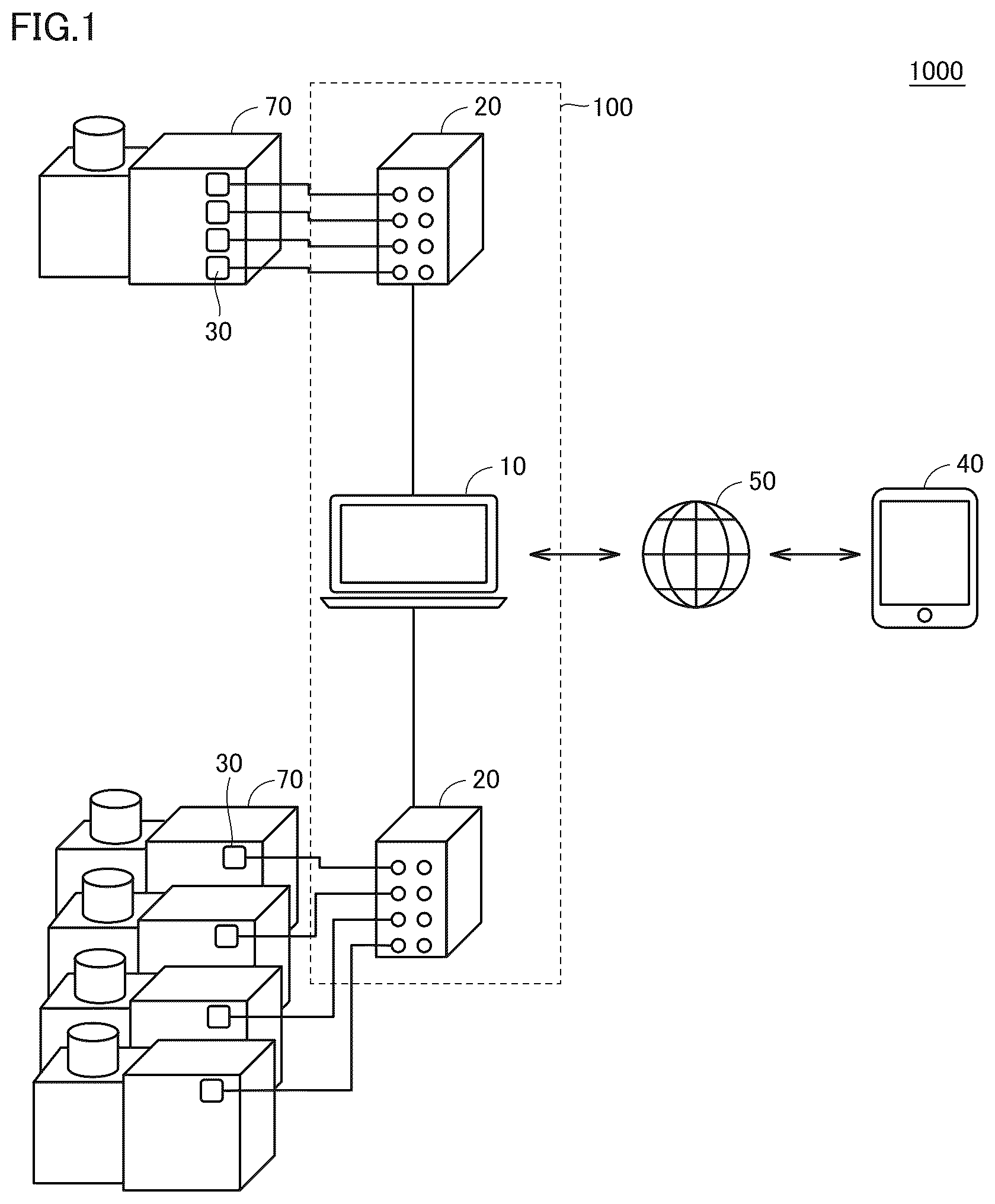 Patent US12590863 — Vibration analysis system and vibration analysis method — Figure 1