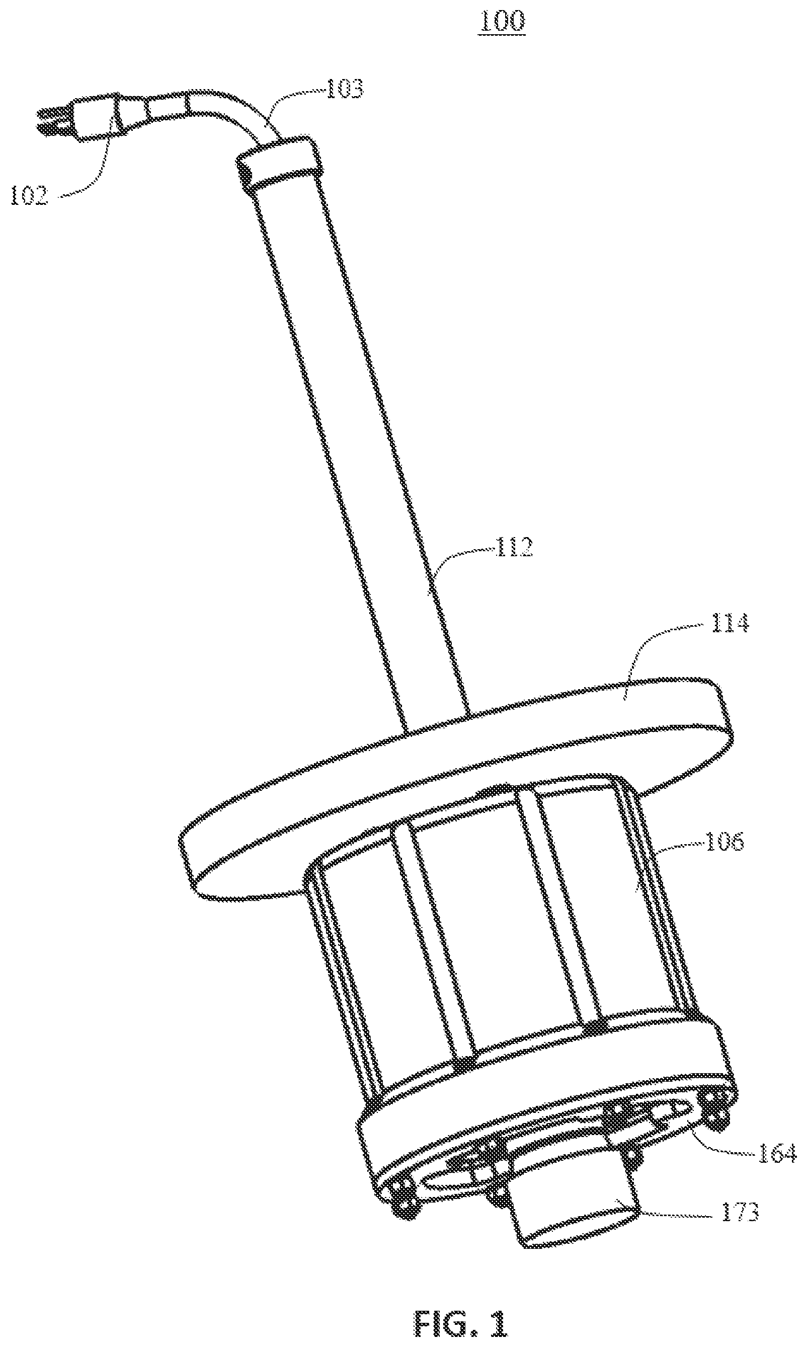 Patent US12590875 — Submersible impact test hammer — Figure 1
