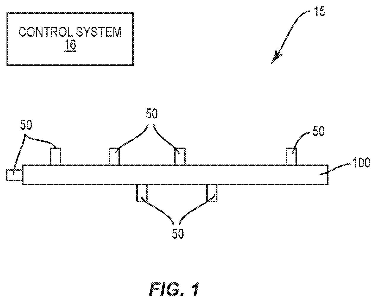 Patent US12590876 — Force control improvement through combined stroke feedforward and stroke feedback compensation — Figure 1