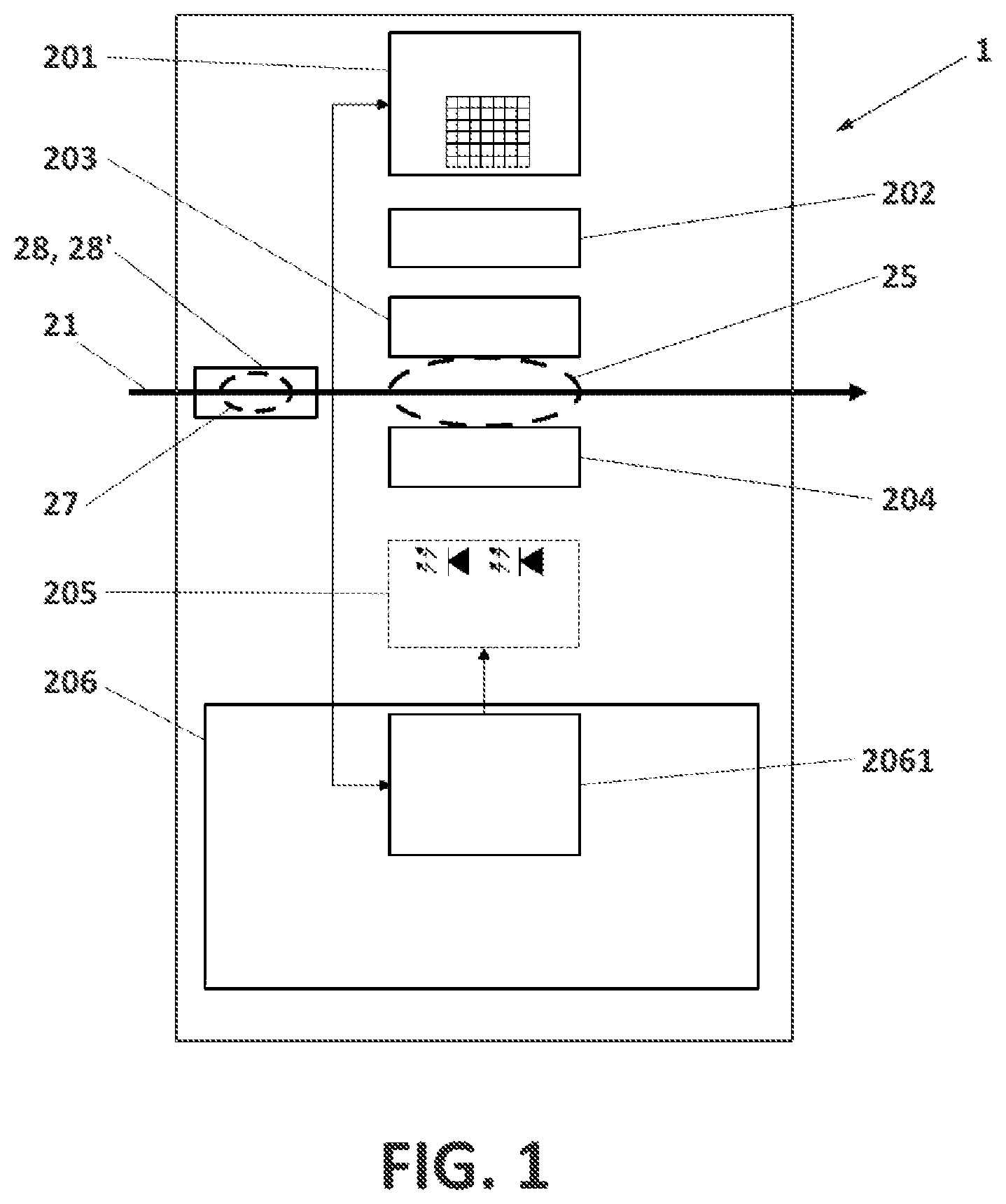 Patent US12590883 — System and method for inspecting a fluid — Figure 1