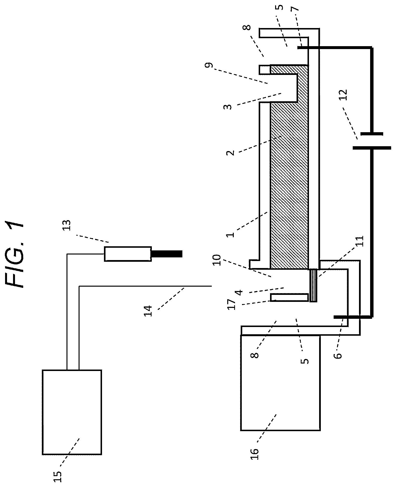 Patent US12590924 Figure 1 – Electrophoresis apparatus and electrophoresis method