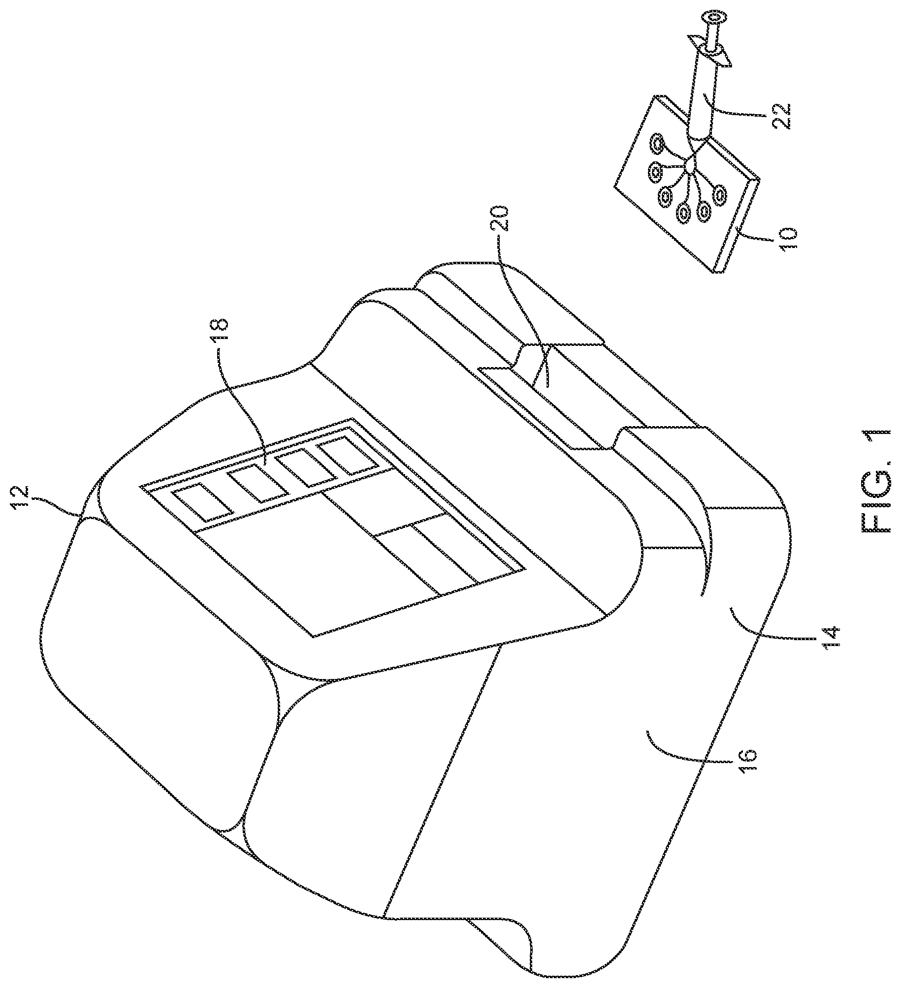 Patent US12590947 — Systems and methods for controlling bi-directional forces for clot assessment — Figure 1