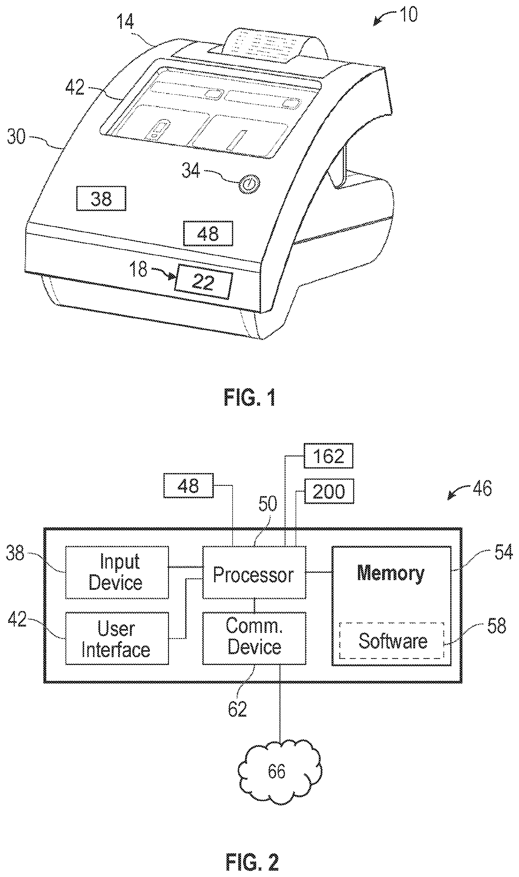 Patent US12590979 — Analyzer having automatic test type sensing — Figure 1