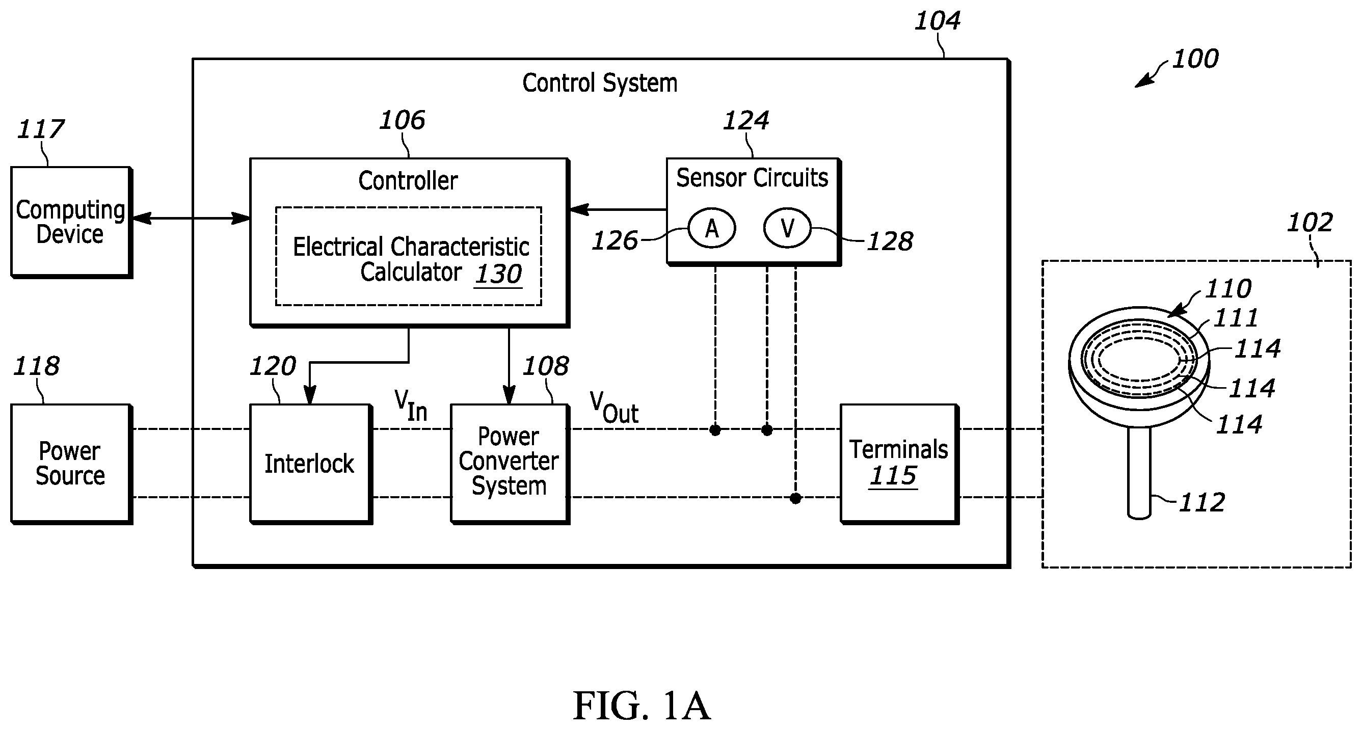 Patent US12590997 — Method and system for calculating electrical characteristics of an electric heater — Figure 1