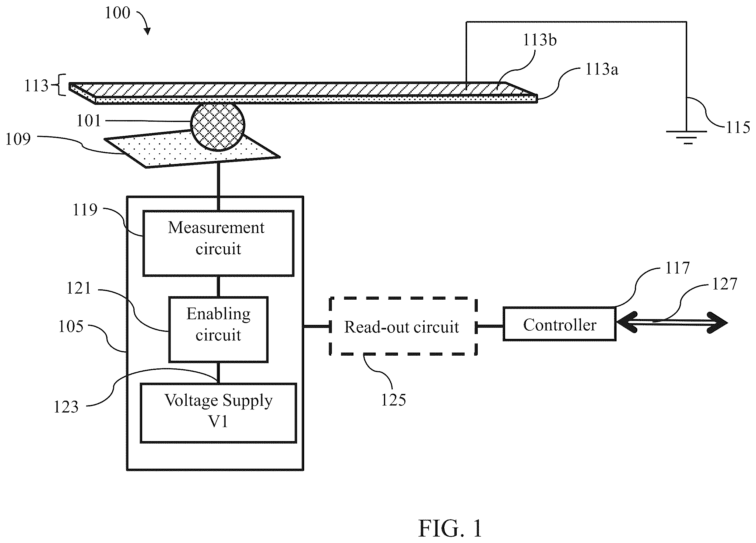 Patent US12591003 — Integrated circuit testing system and method — Figure 1
