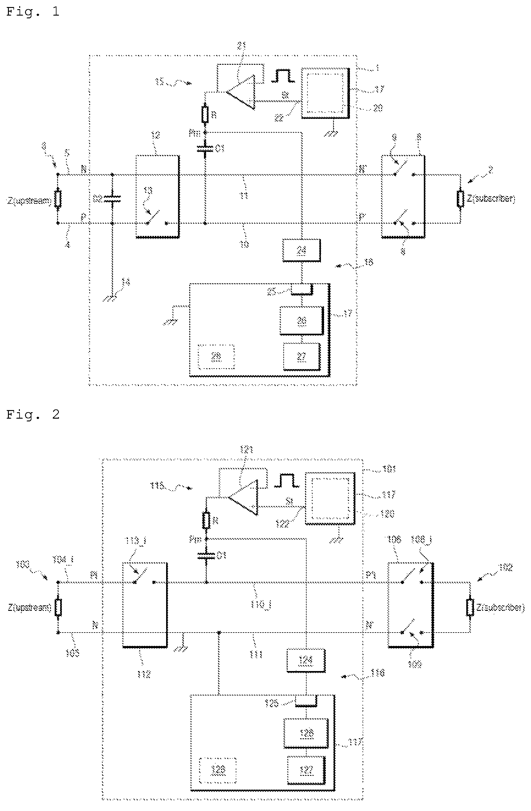 Patent US12591009 — Detecting the open or closed state of a circuit breaker — Figure 1