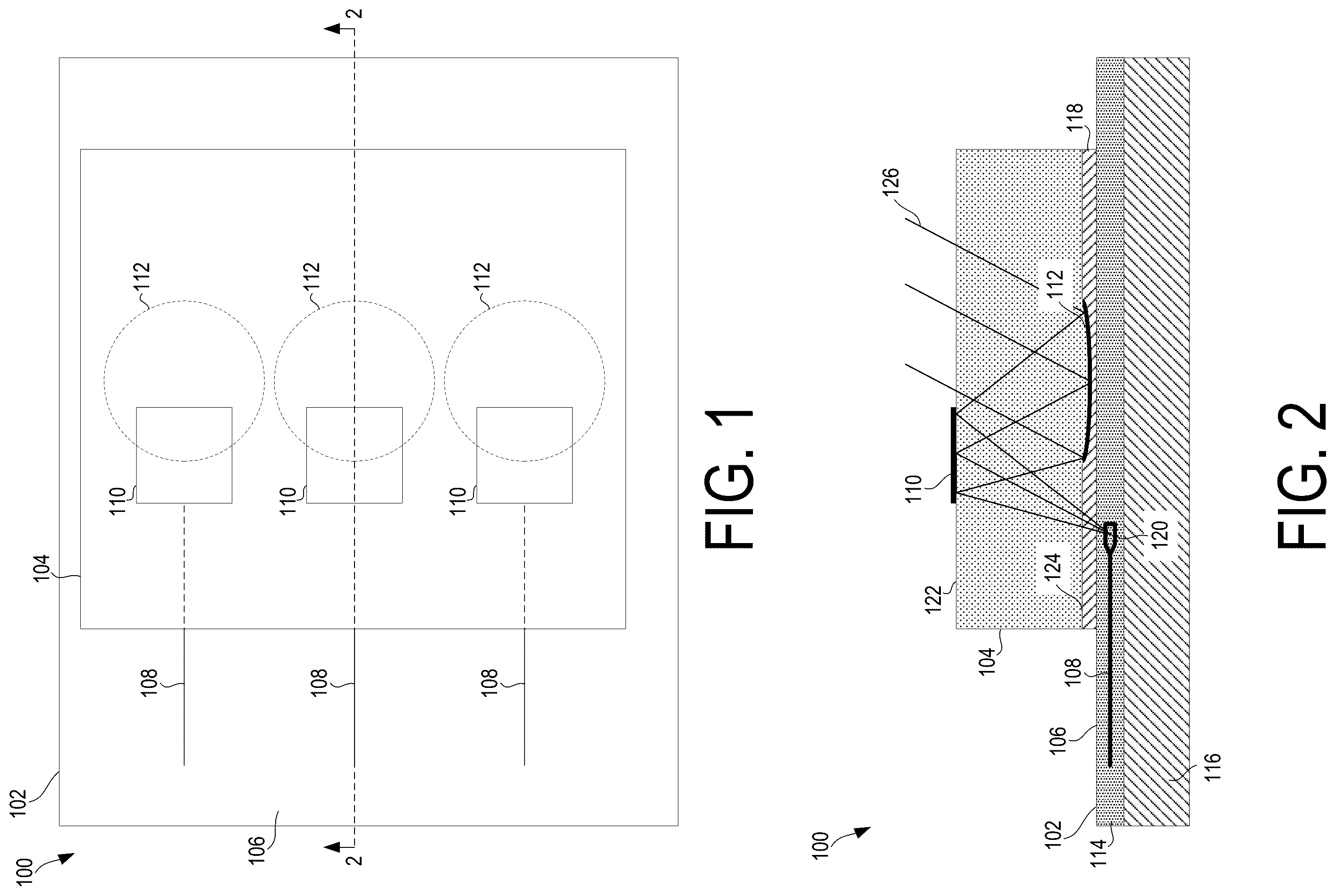 Patent US12591096 — Technologies for a beam expansion and collimation for photonic integrated circuits — Figure 1