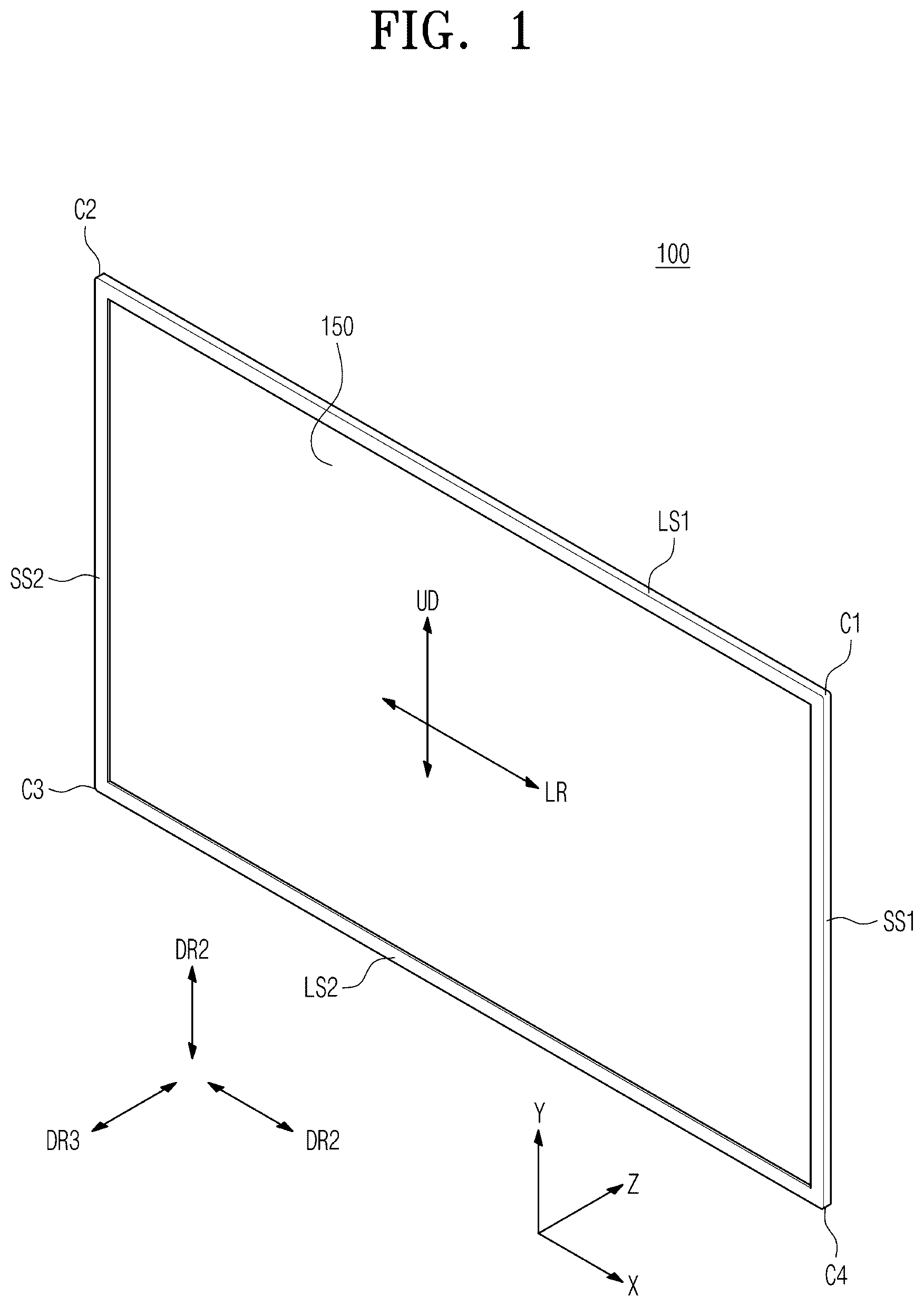 Patent US12591158 — Light assembly, display panel, and method for manufacturing light assembly — Figure 1