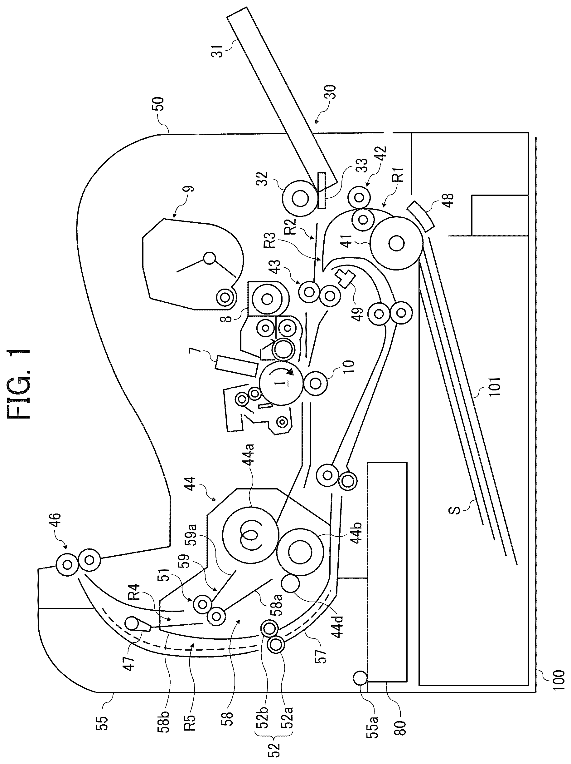 Patent US12591188 — Developing device including seal and image forming apparatus — Figure 1