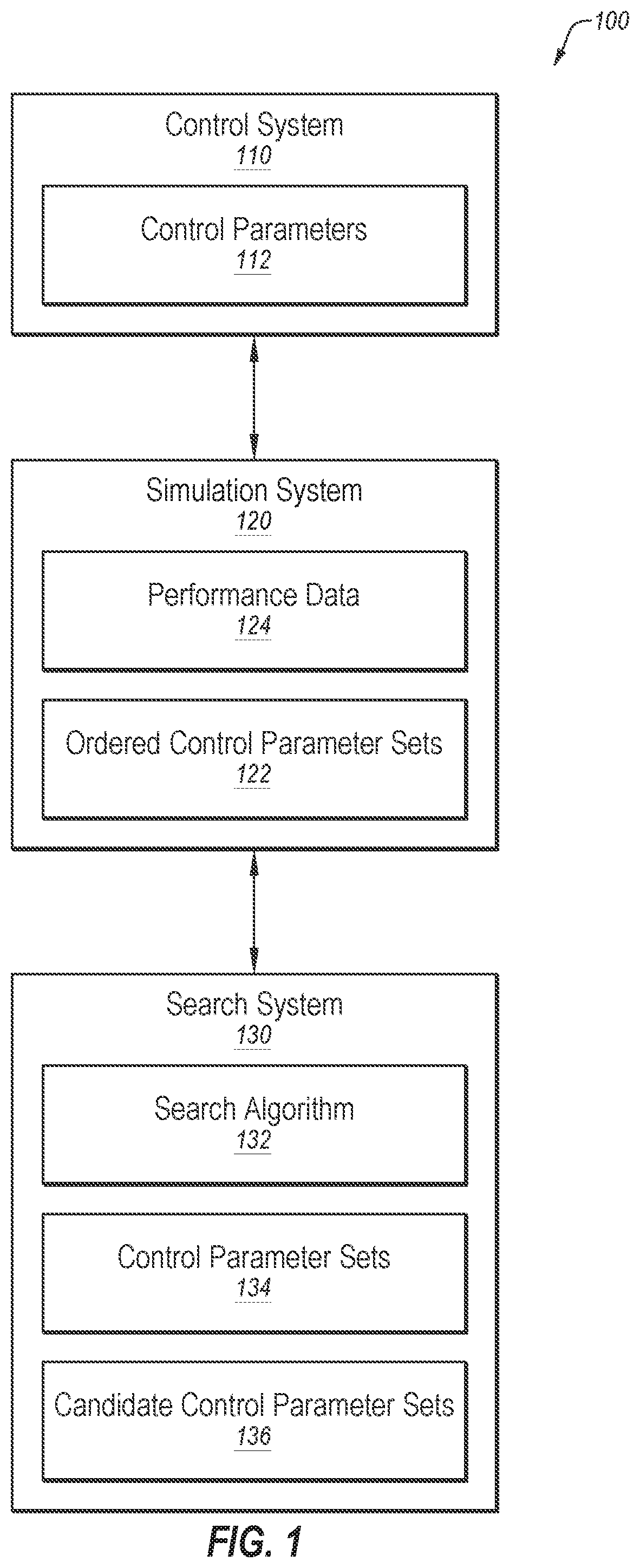 Patent US12591211 — Tuning of control parameters for simulation systems and applications — Figure 1