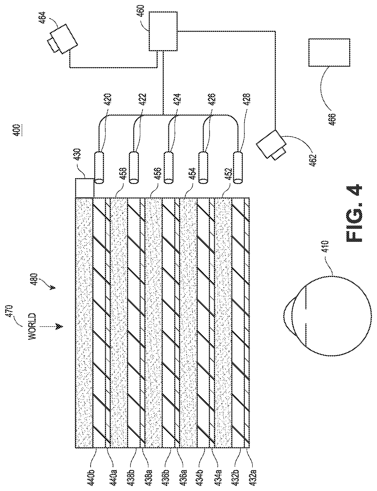 Patent US12591297 Figure 4 – Multimodal task execution and text editing for a wearable system