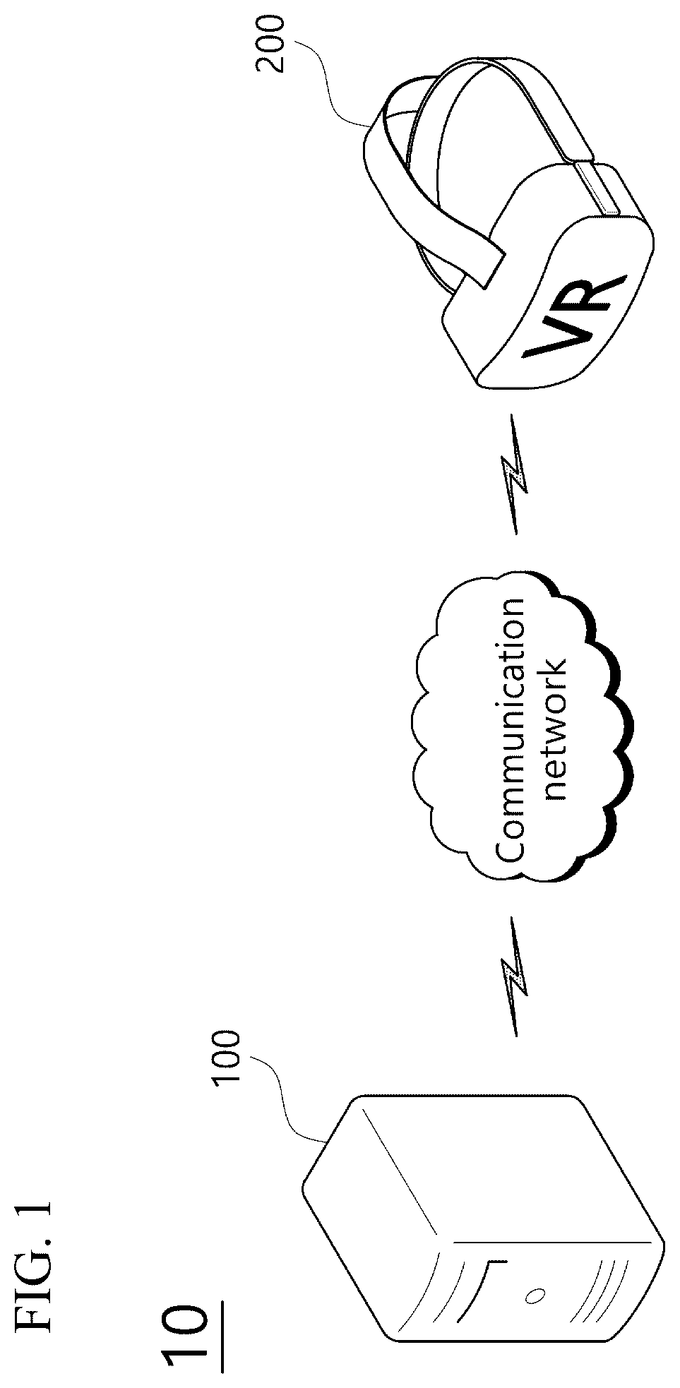 Patent US12591299 Figure 1 – Method, server and device for outputting XR content corresponding to a target within a construction site based on voice recognition