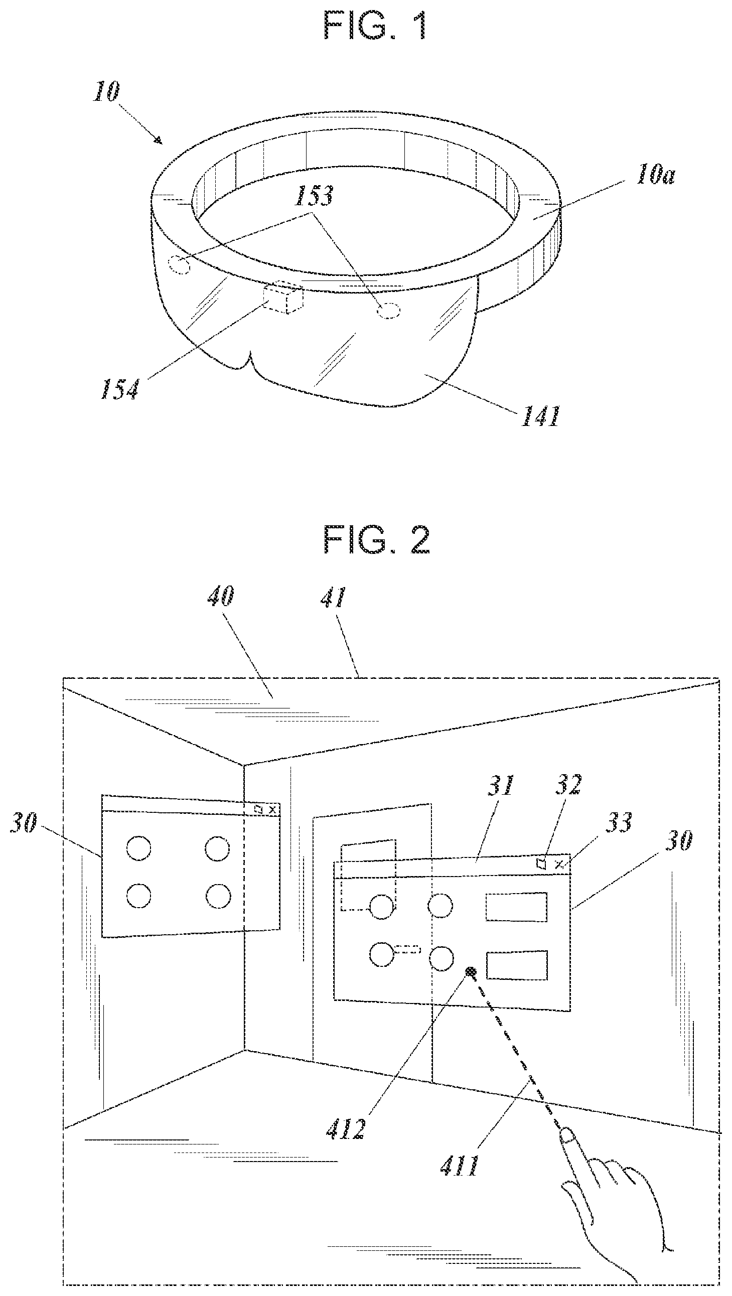 Patent US12591312 — Wearable terminal apparatus, program, and image processing method — Figure 1