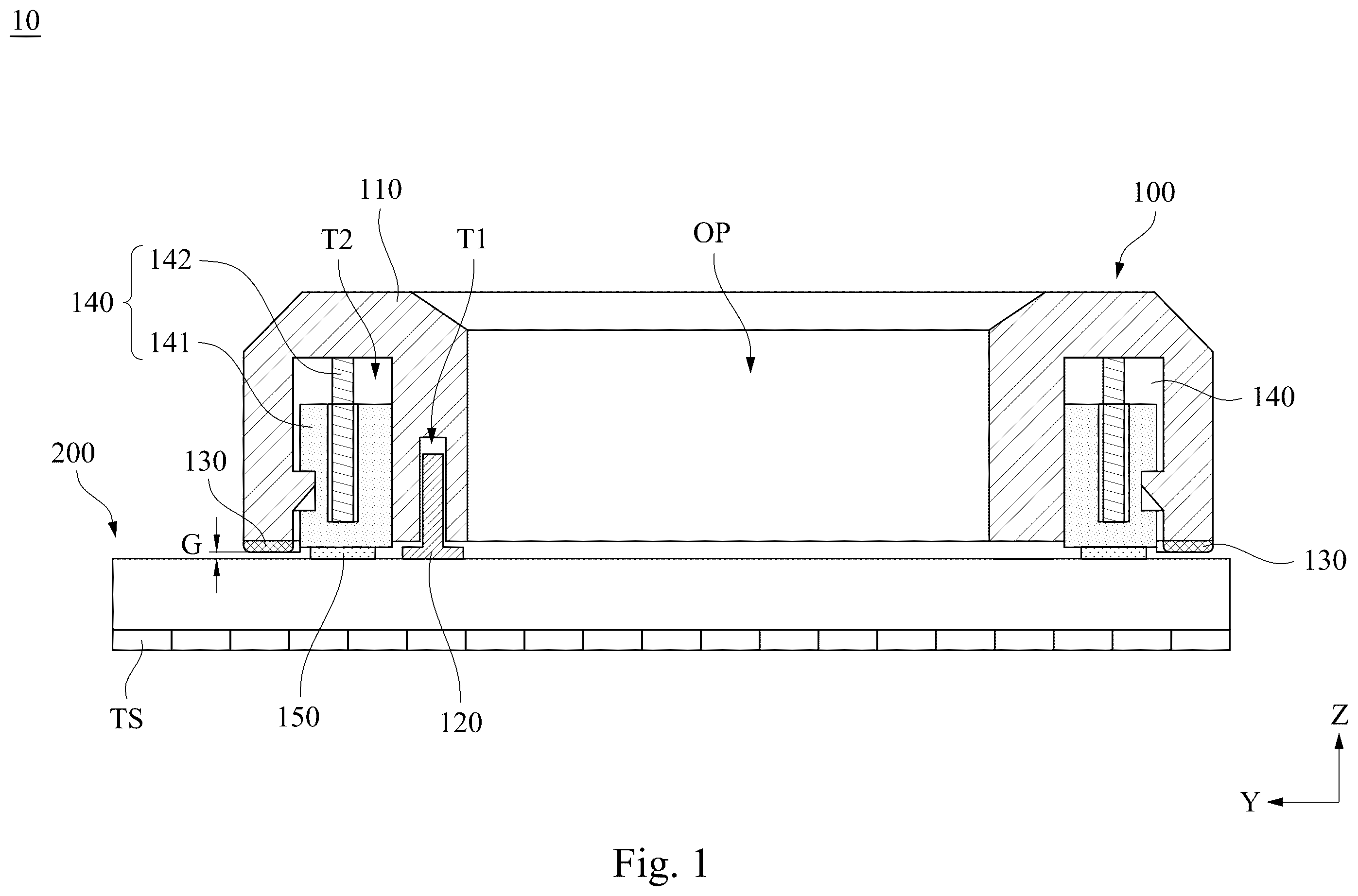 Patent US12591324 — Display device — Figure 1