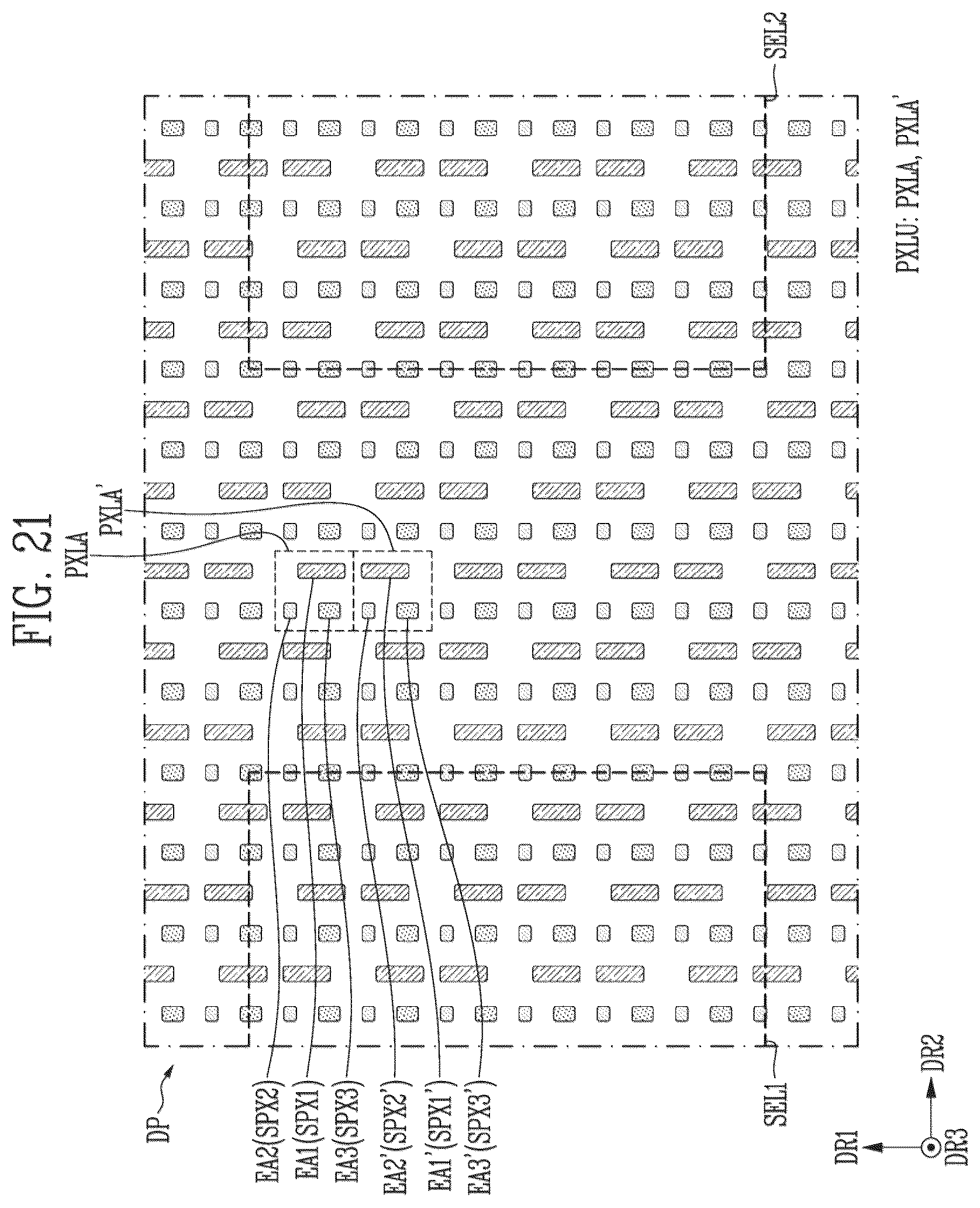 Patent US12591343 Figure 19 – Display device and electronic device including the same