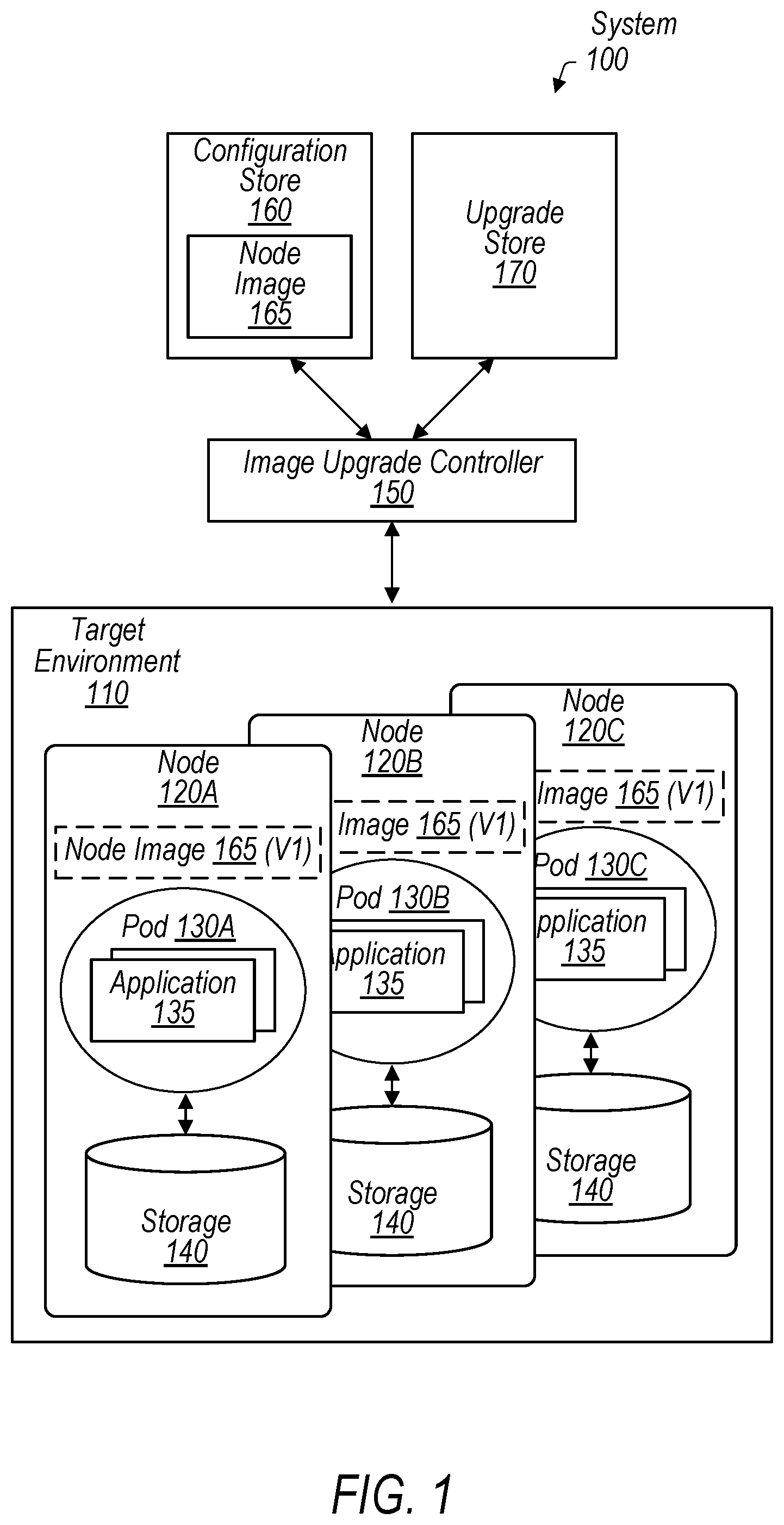 Patent US12591369 Figure 1 – Node cache migration