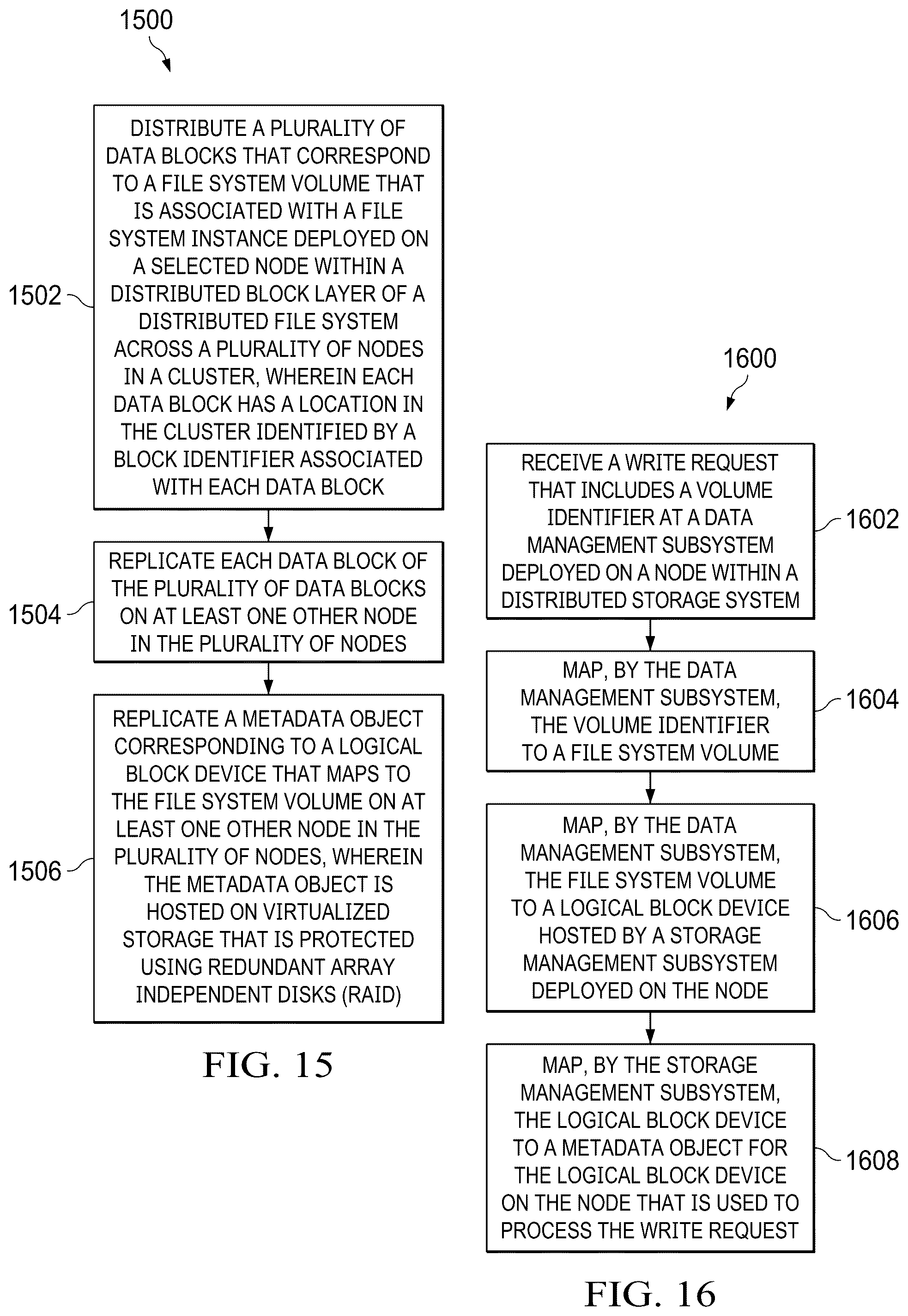 Patent US12591552 Figure 14 – Distributed file system that provides scalability and resiliency
