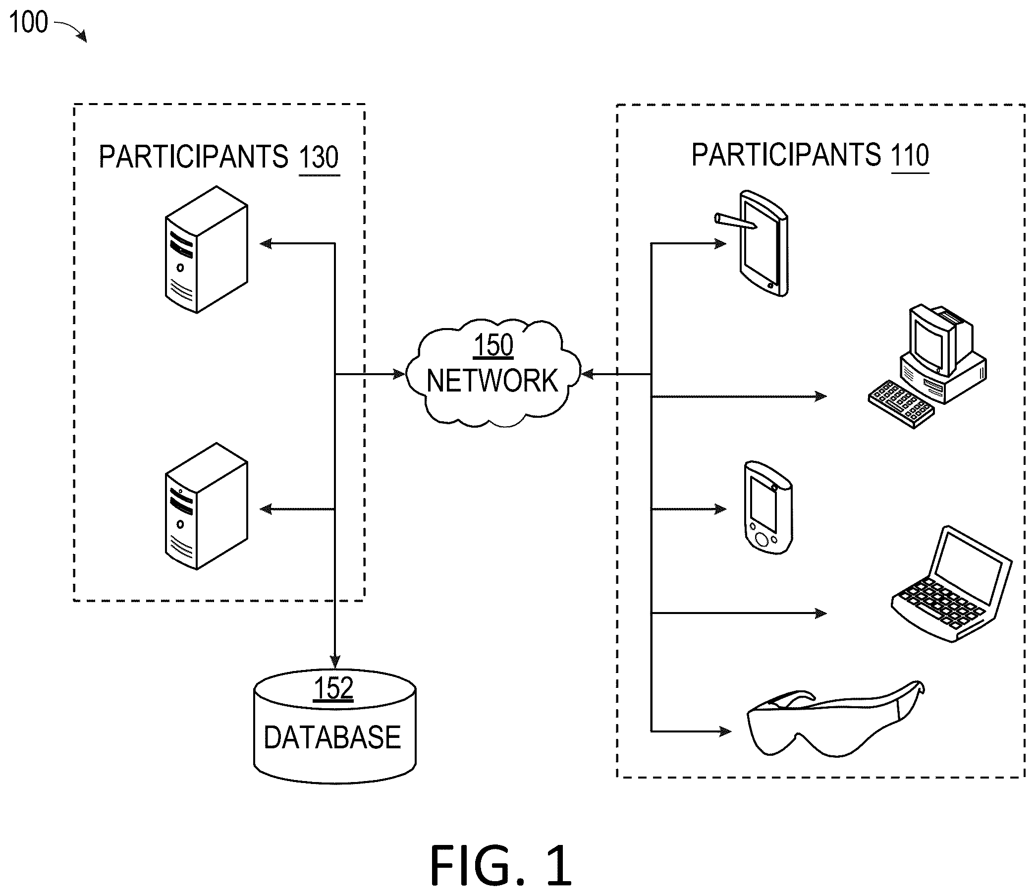 Patent US12591566 — Compaction-less database for storing blockchain state — Figure 1