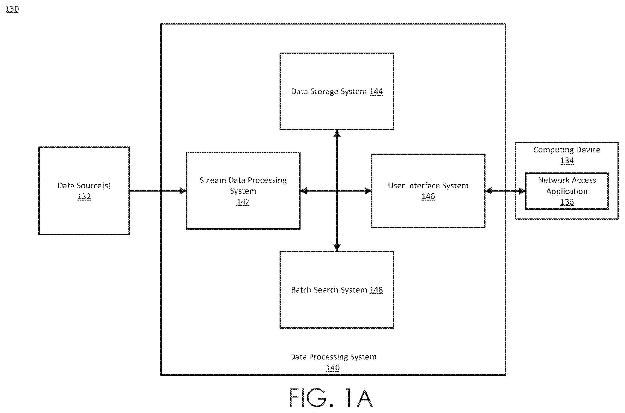 Patent US12591578 — Query modification using partitioned commands — Figure 1
