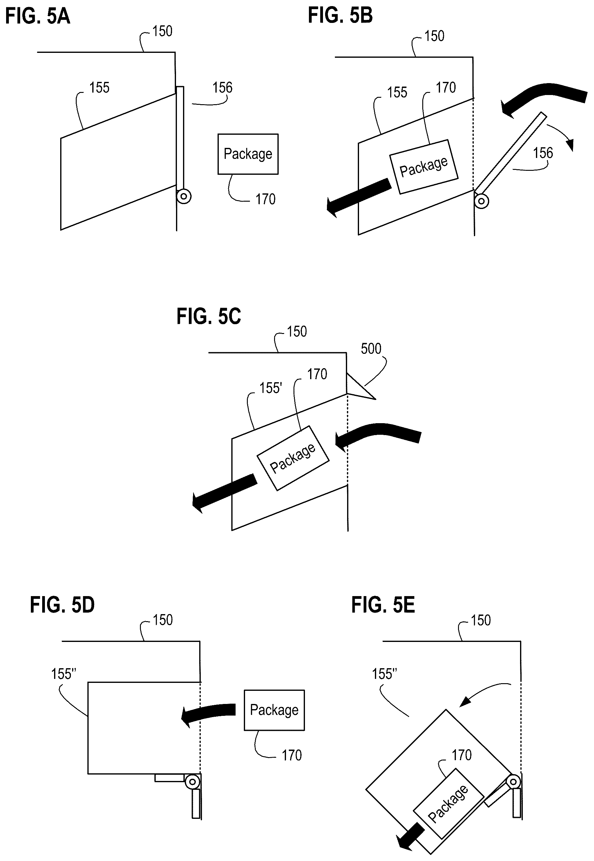 Patent US12591842 Figure 5 – Node-enabled logistics receptacle apparatus, systems, and methods with a deployable storage element for receiving and temporarily maintaining a delivery item