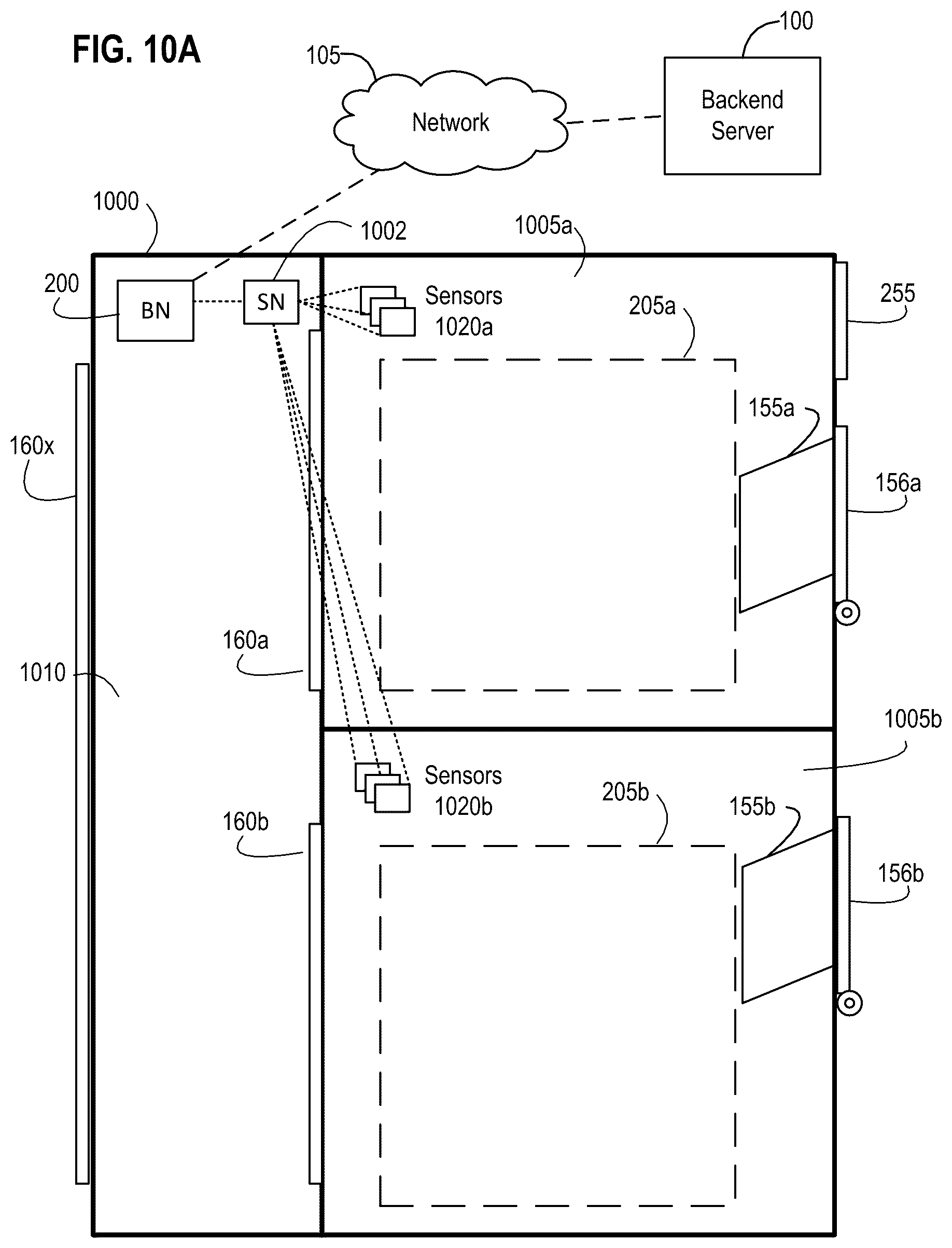 Patent US12591842 Figure 14 – Node-enabled logistics receptacle apparatus, systems, and methods with a deployable storage element for receiving and temporarily maintaining a delivery item