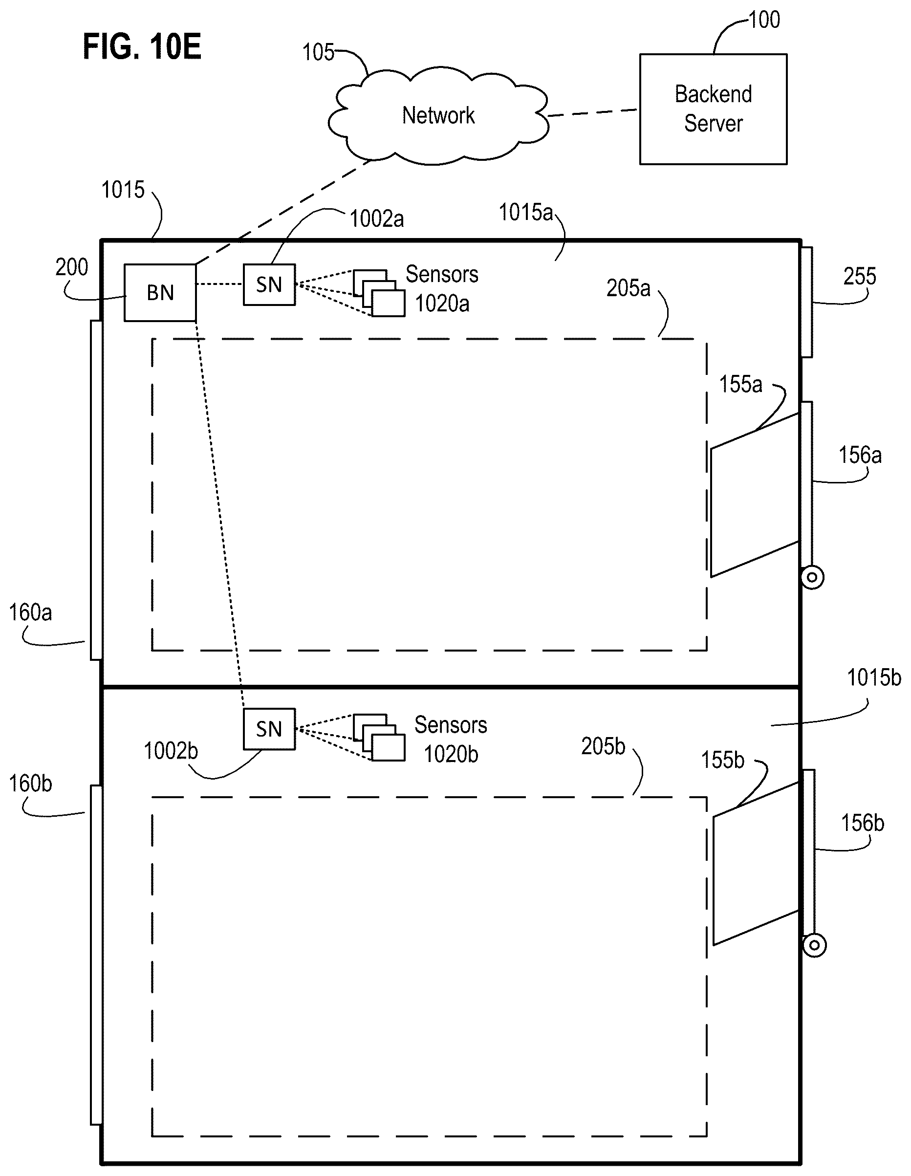 Patent US12591842 Figure 18 – Node-enabled logistics receptacle apparatus, systems, and methods with a deployable storage element for receiving and temporarily maintaining a delivery item