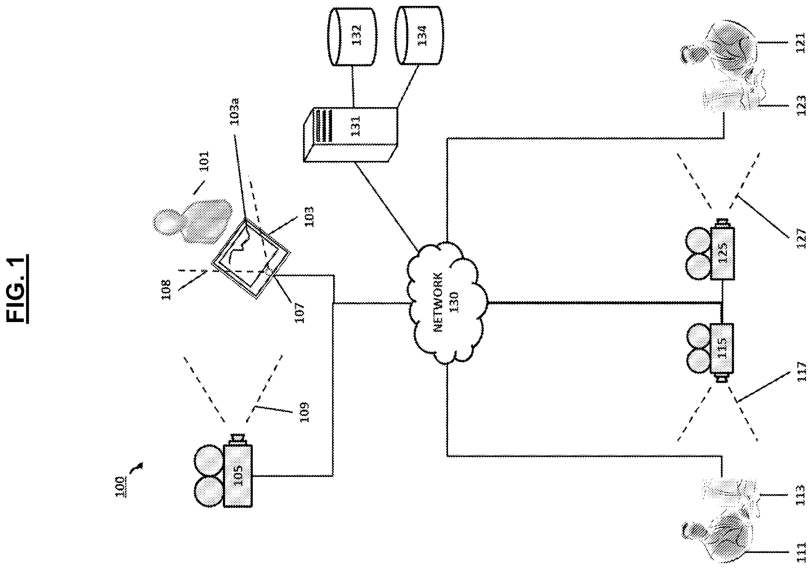 Patent US12591897 — Systems and methods for remotely witnessing and electronically notarizing a legal instrument — Figure 1