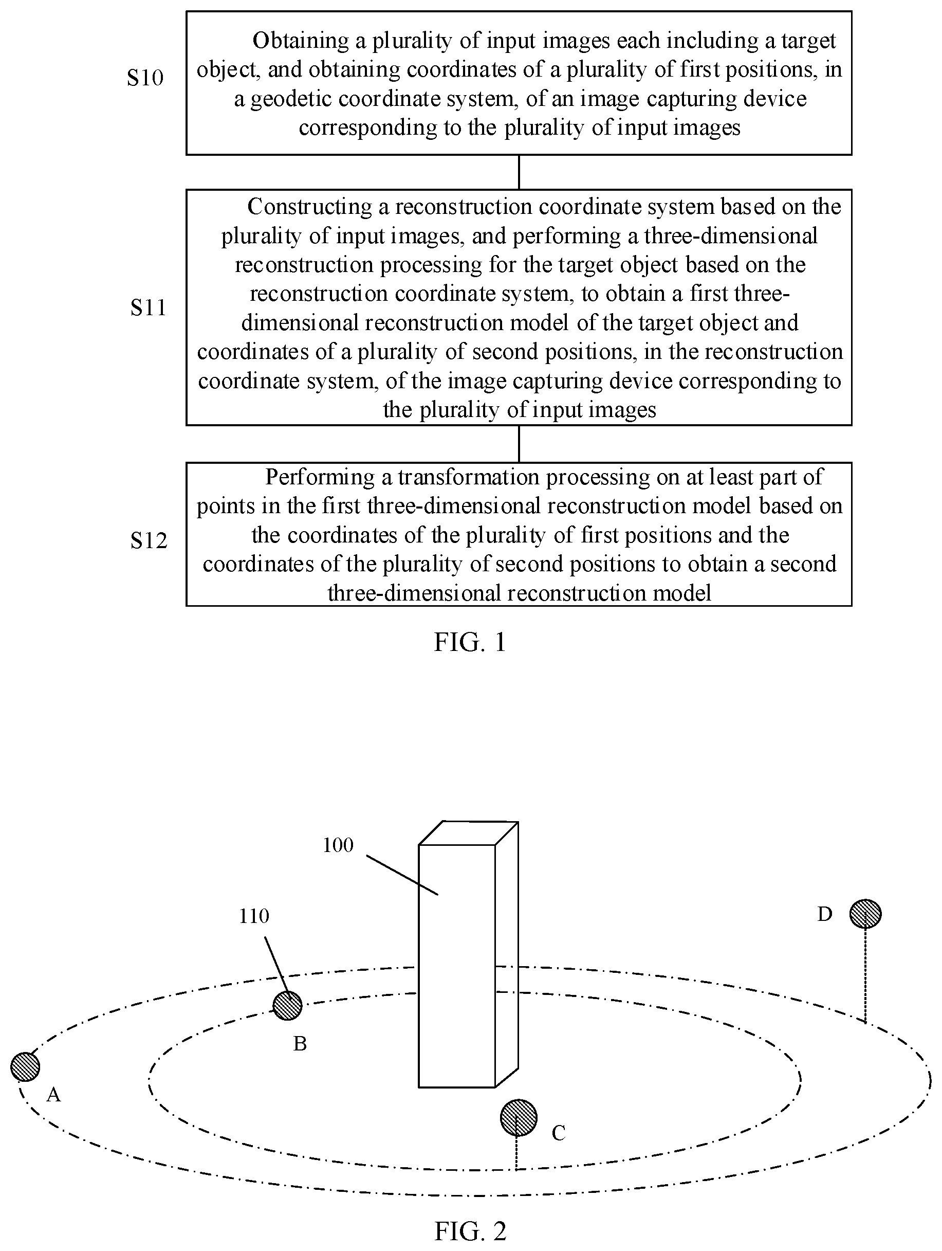 Patent US12592027 — Three-dimensional reconstruction method, three-dimensional reconstruction apparatus and storage medium — Figure 1