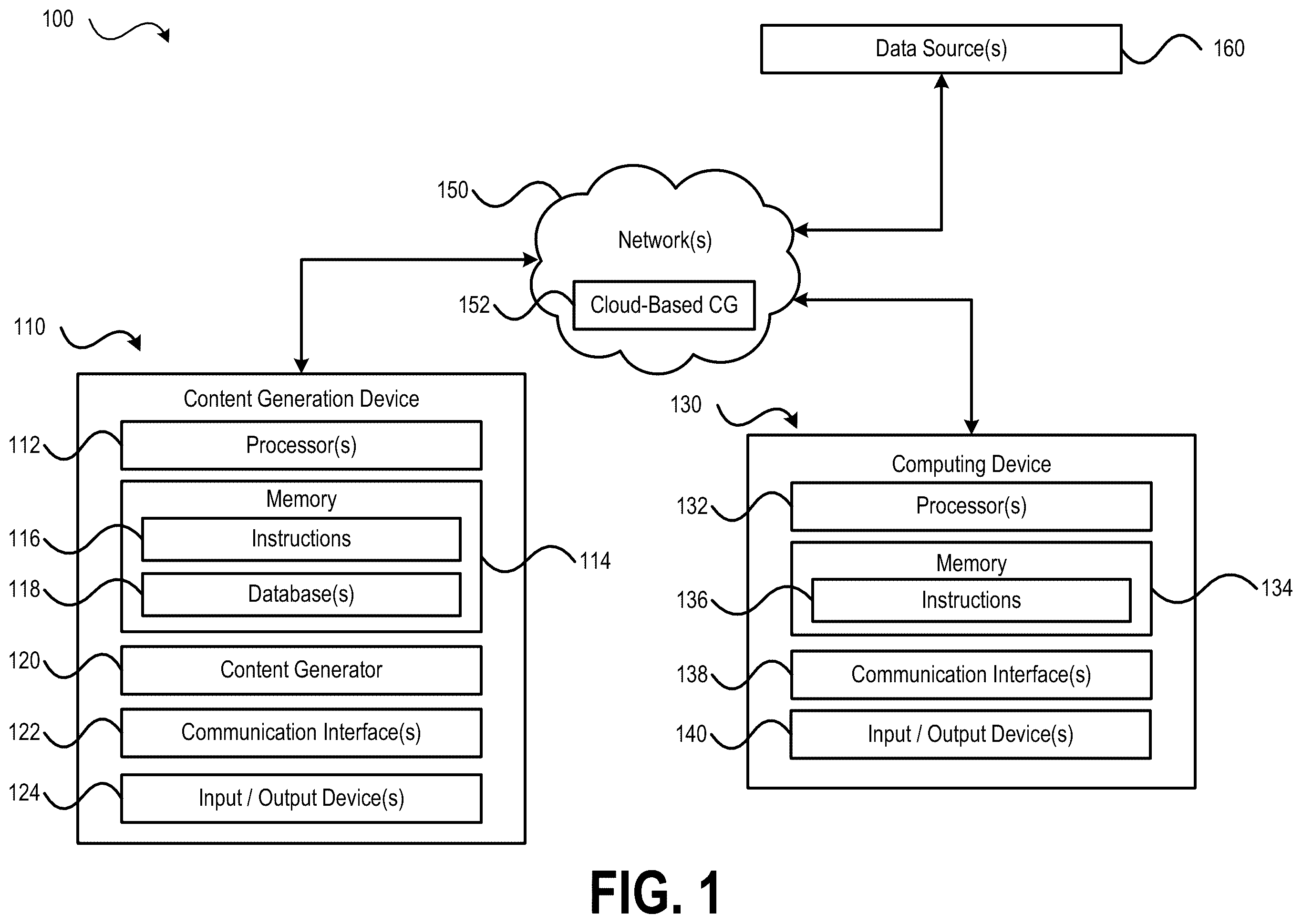 Patent US12592029 — Systems and methods for media content generation — Figure 1