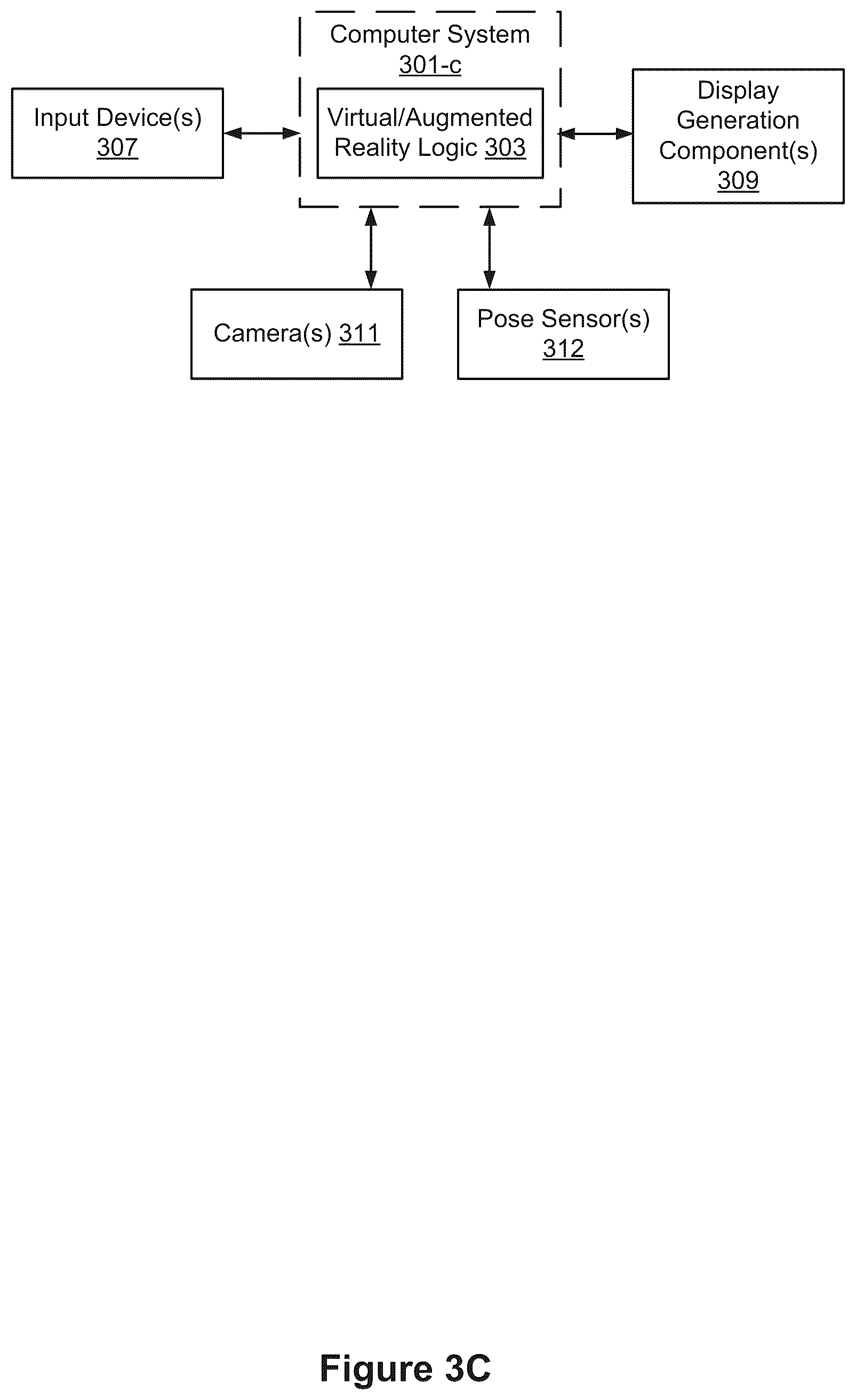 Patent US12592043 Figure 7 – Systems, methods, and graphical user interfaces for displaying and manipulating virtual objects in augmented reality environments