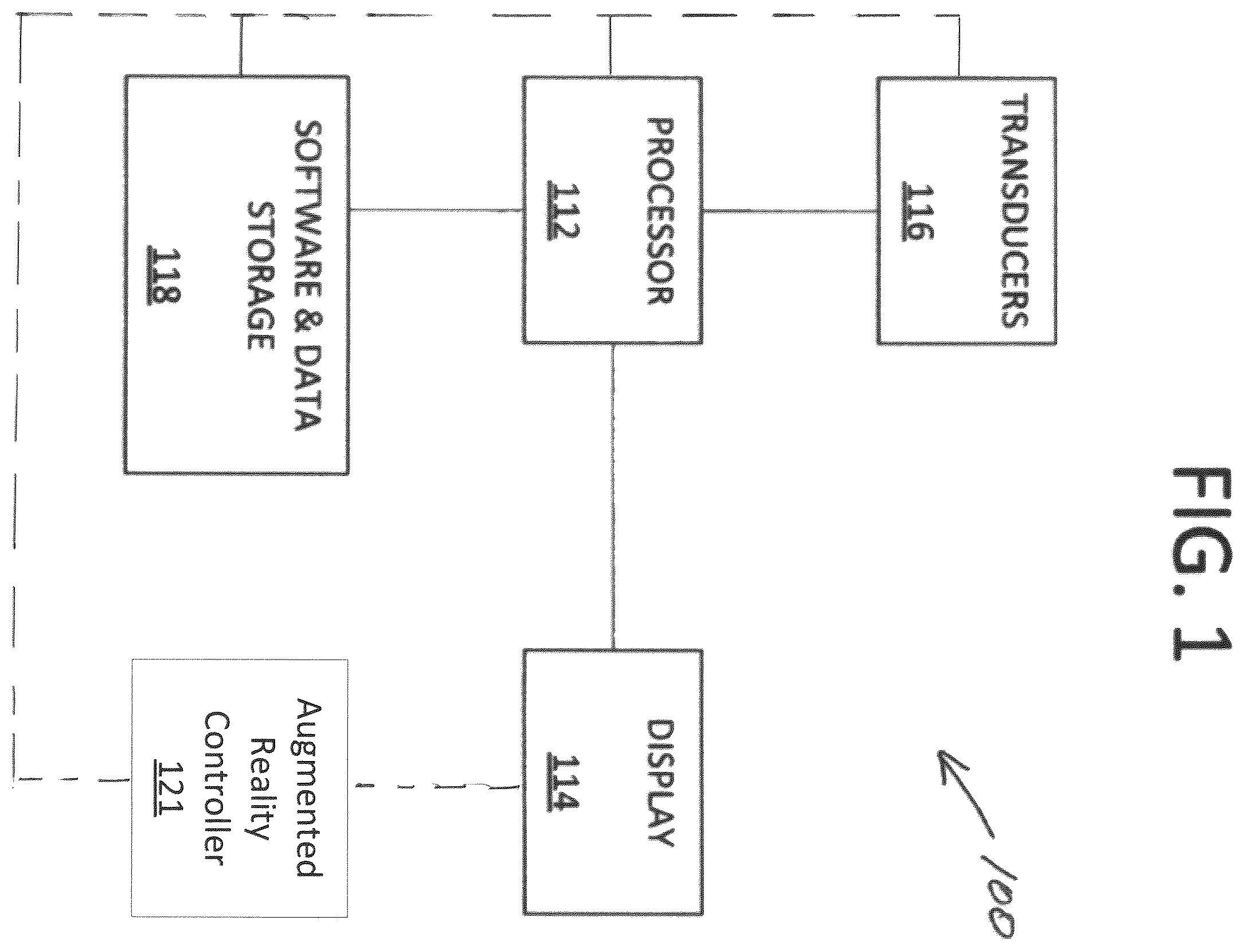 Patent US12592045 — Augmented reality system and method — Figure 1