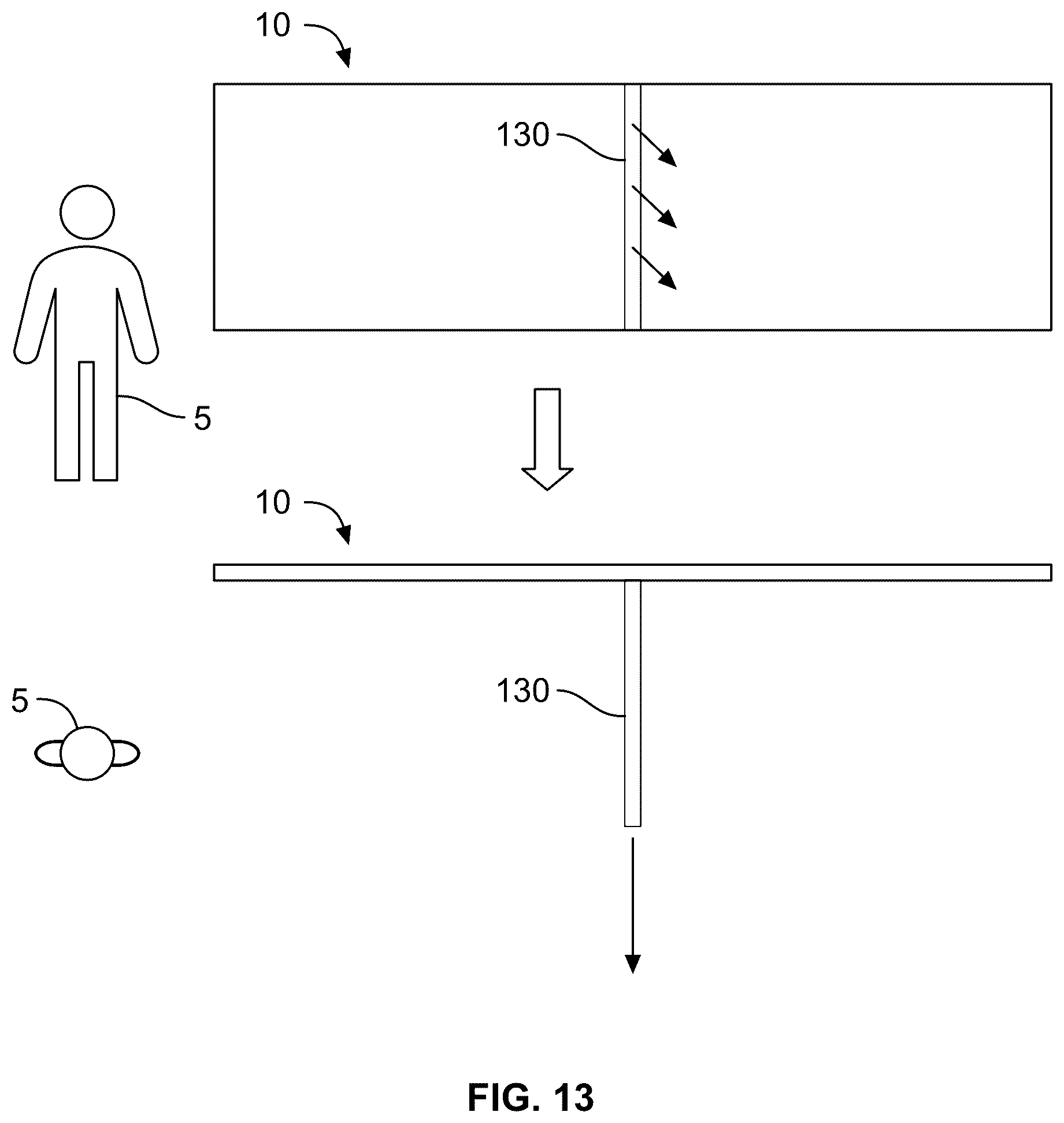 Patent US12592050 Figure 13 – Cheating deterrence with virtual scratch paper