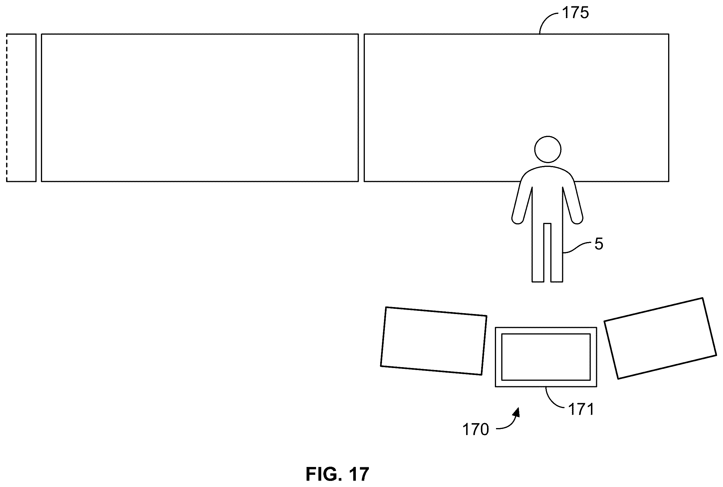 Patent US12592050 Figure 17 – Cheating deterrence with virtual scratch paper