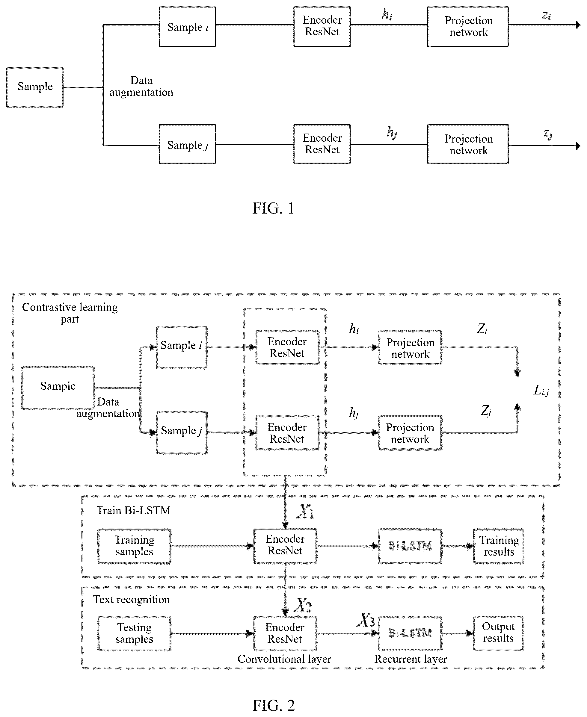 Patent US12592072 — Image recognition method for secondary circuit terminal based on contrastive learning and improved CRNN — Figure 1