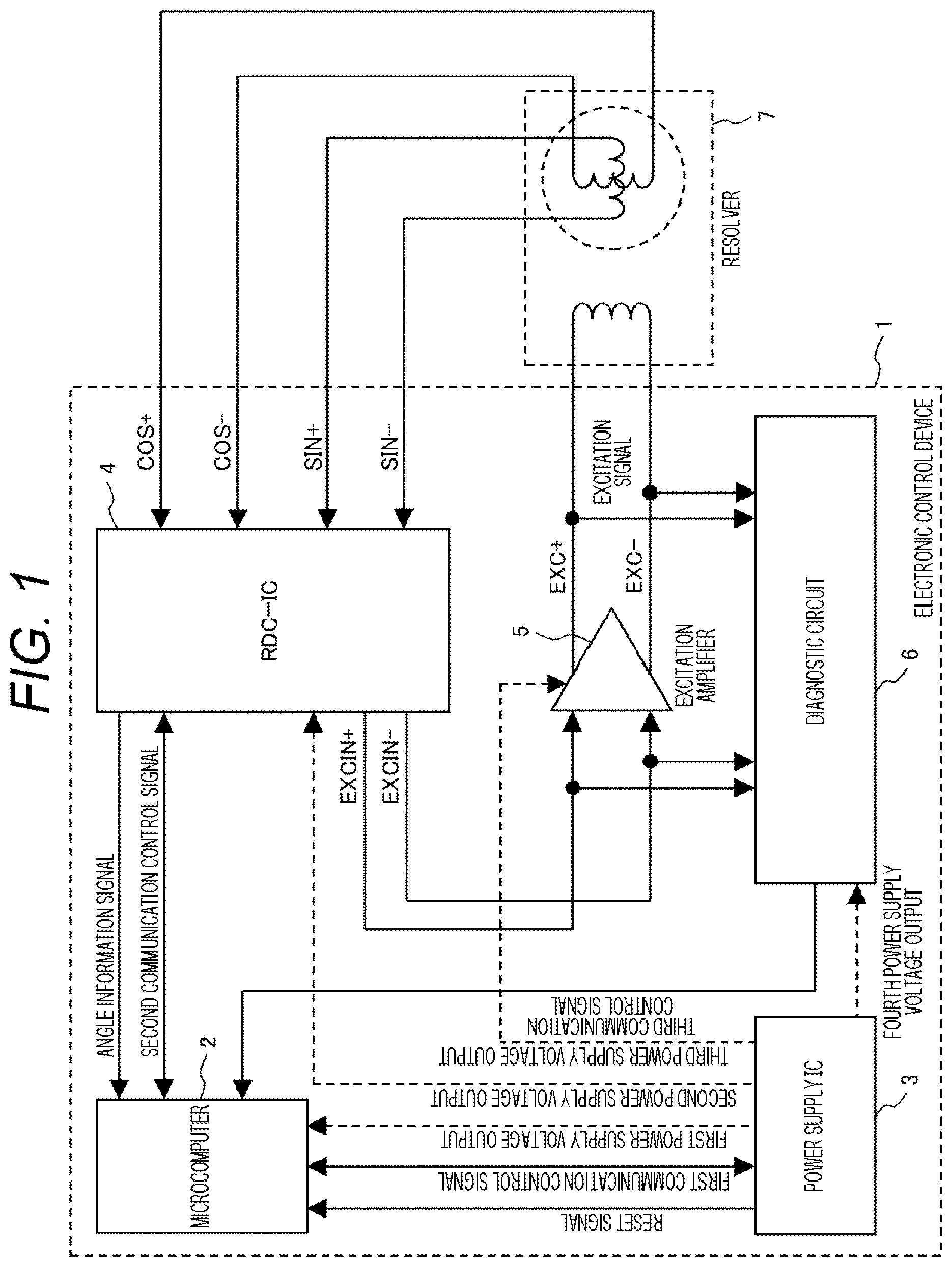 Patent US12592105 — Electronic control device and method for diagnosing electronic control device — Figure 1