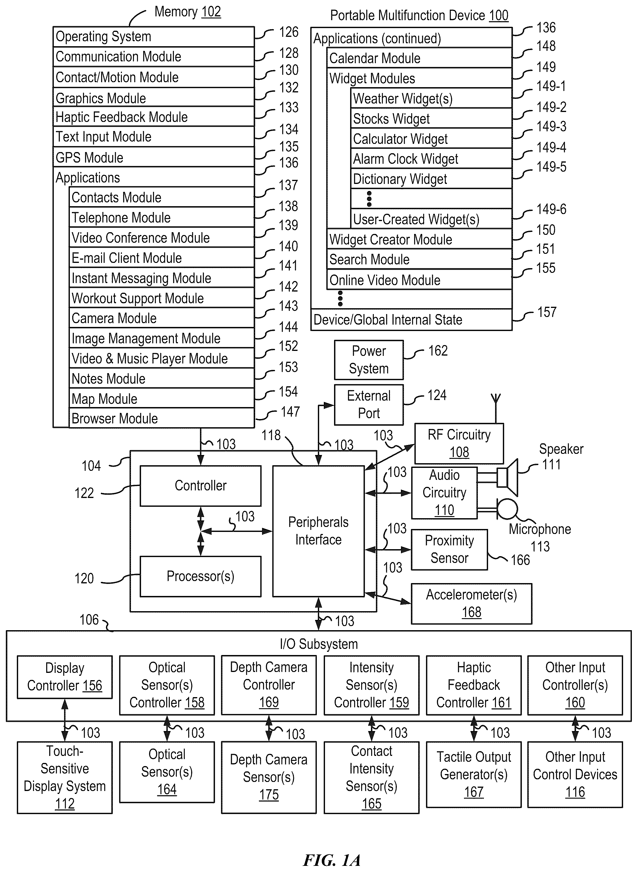 Patent US12592140 — User interfaces for facilitating operations — Figure 1
