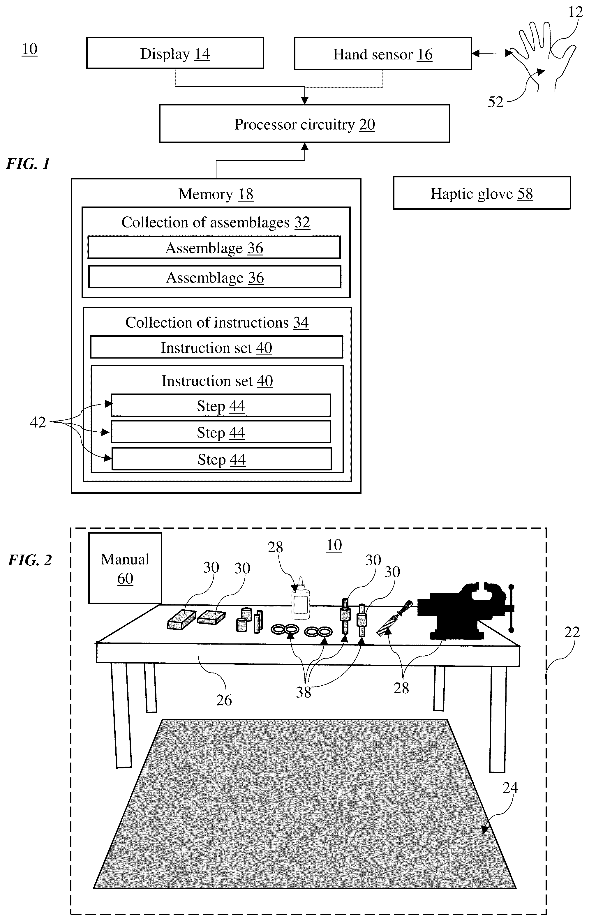 Patent US12592164 — Virtual reality training simulator — Figure 1
