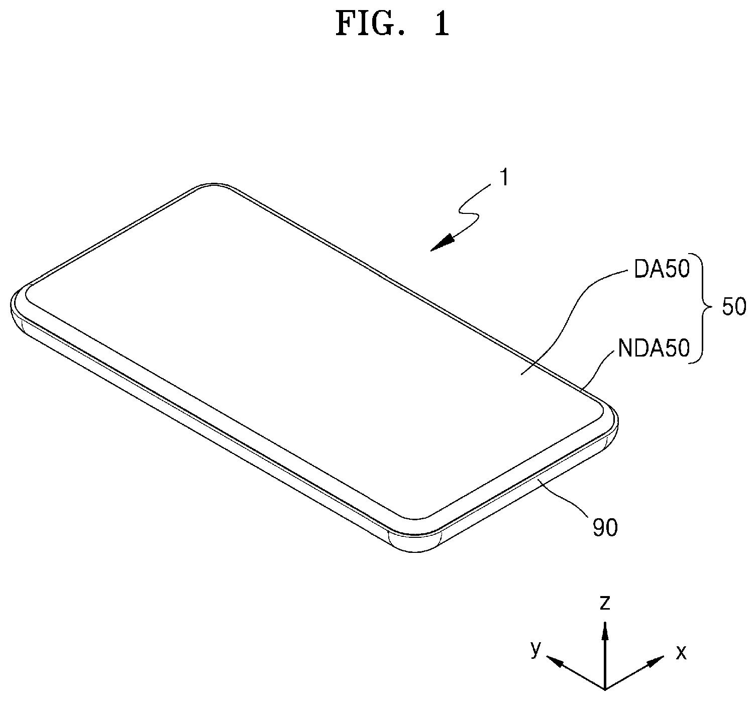 Patent US12592179 — Display panel and display apparatus including the same — Figure 1