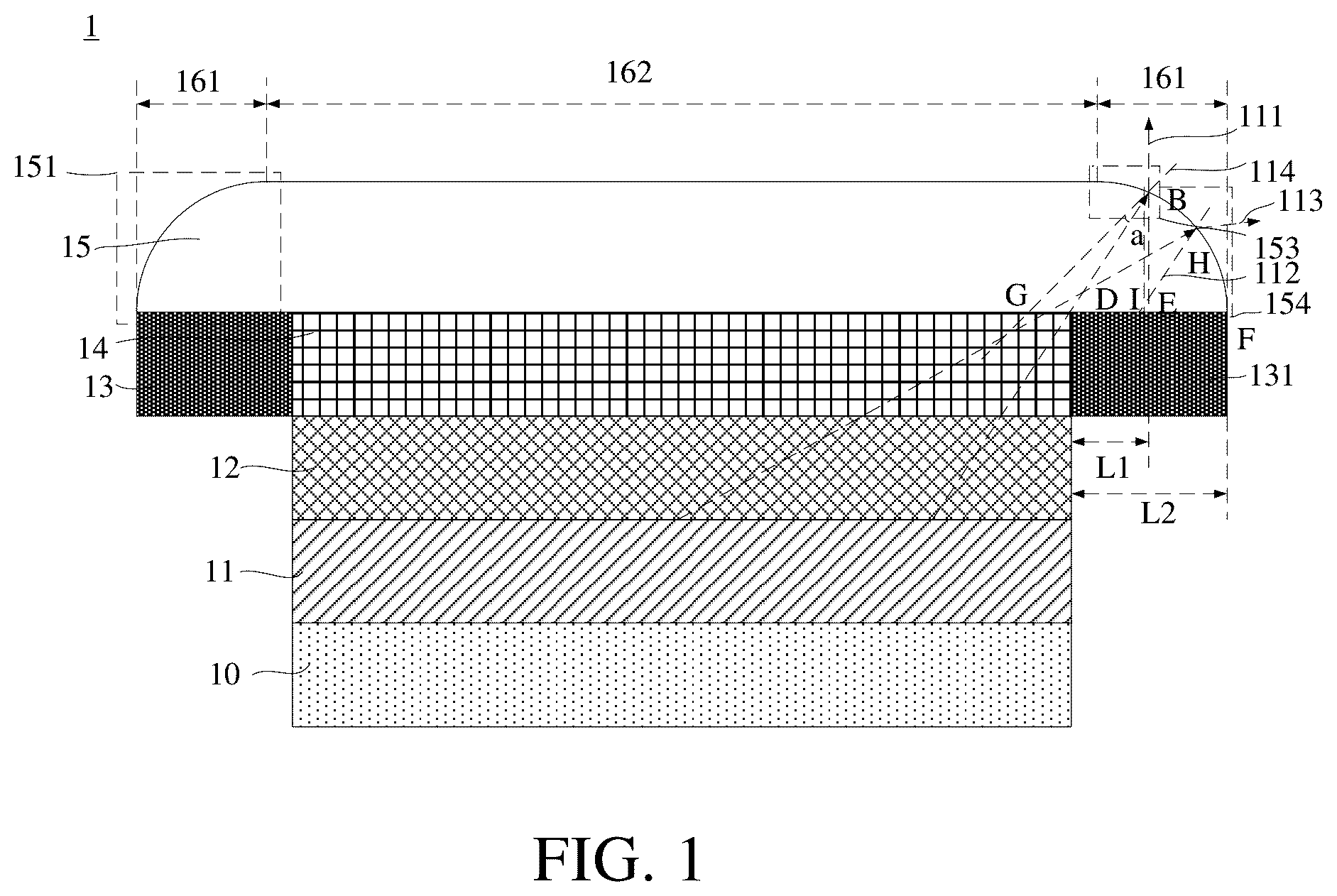 Patent US12592186 — Display device and display apparatus — Figure 1