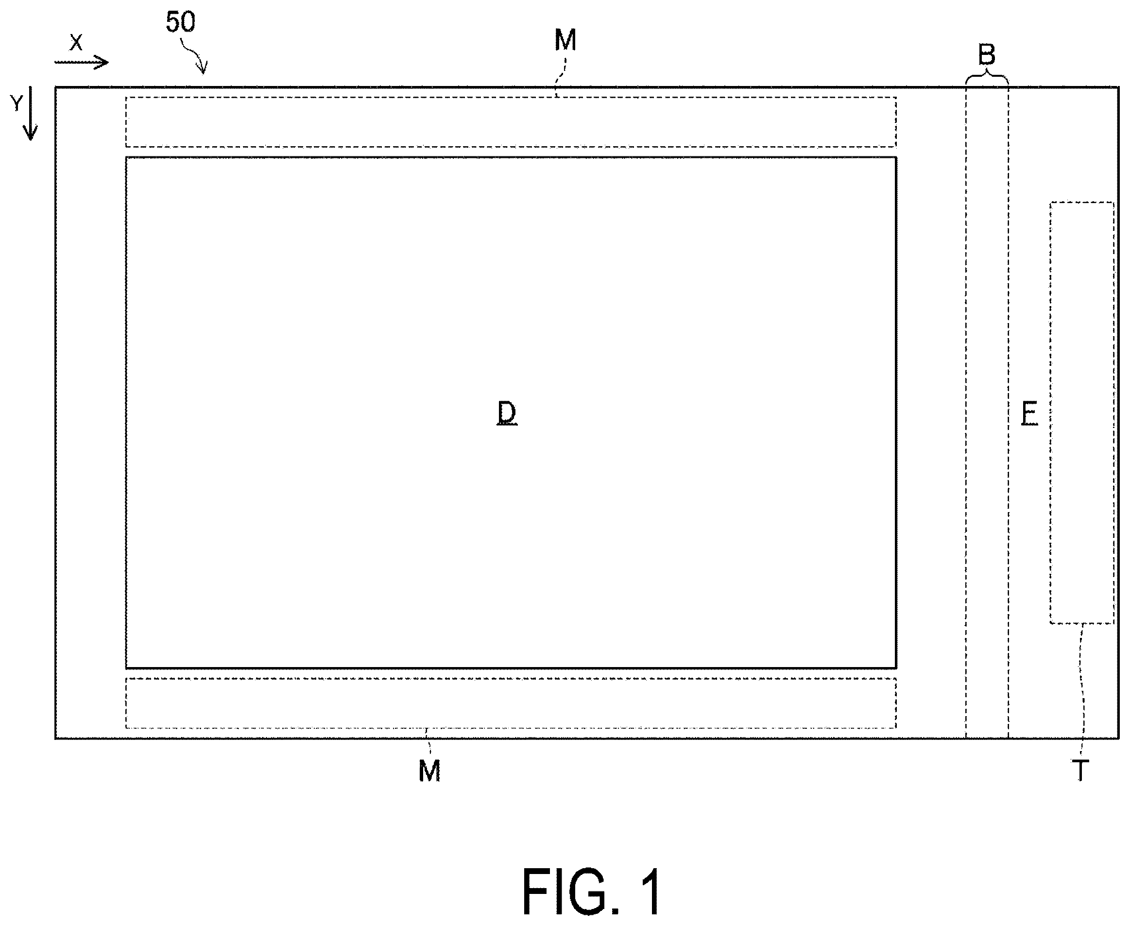 Patent US12592194 — Display device — Figure 1
