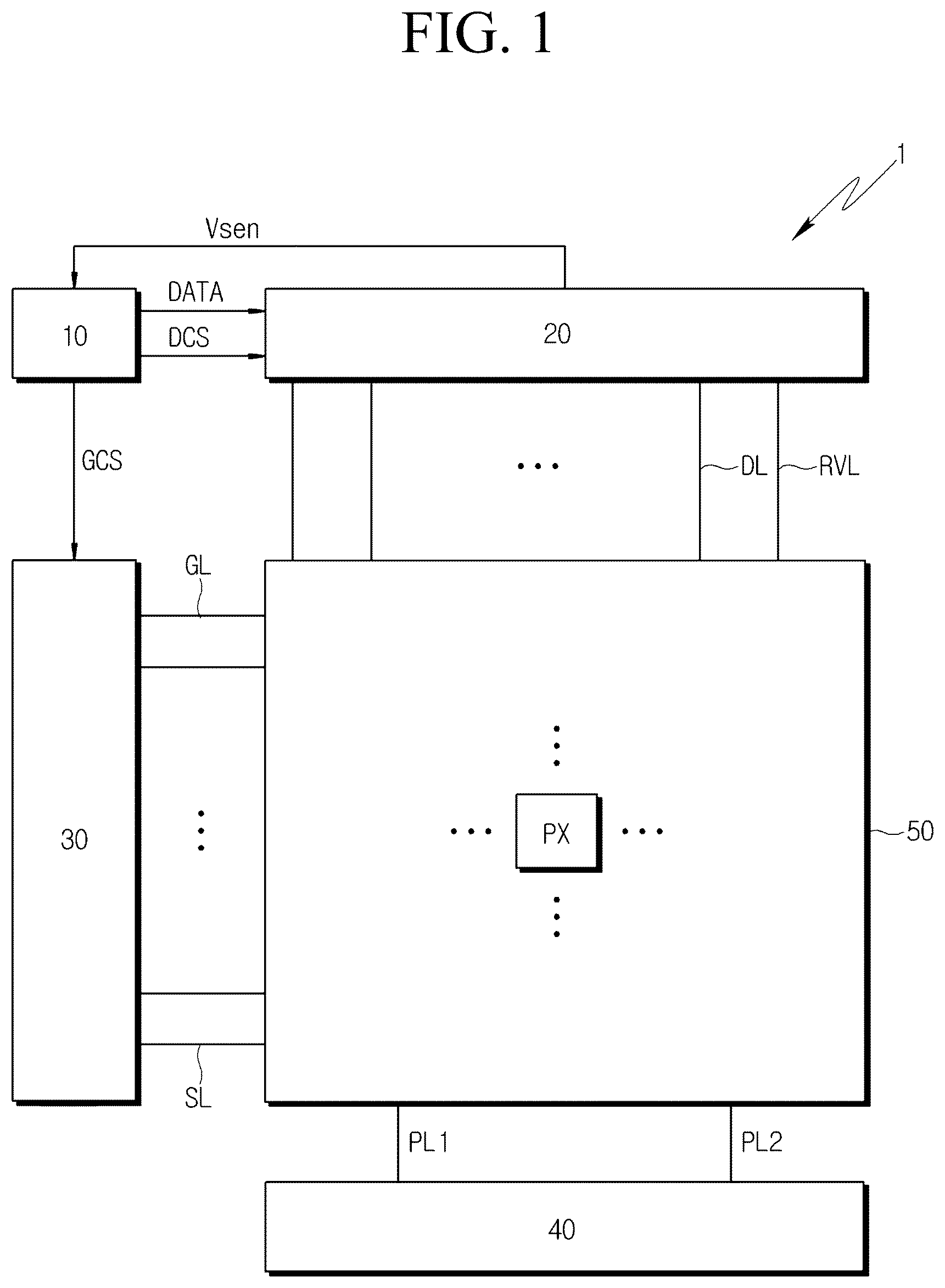 Patent US12592202 — Display device and driving method thereof — Figure 1