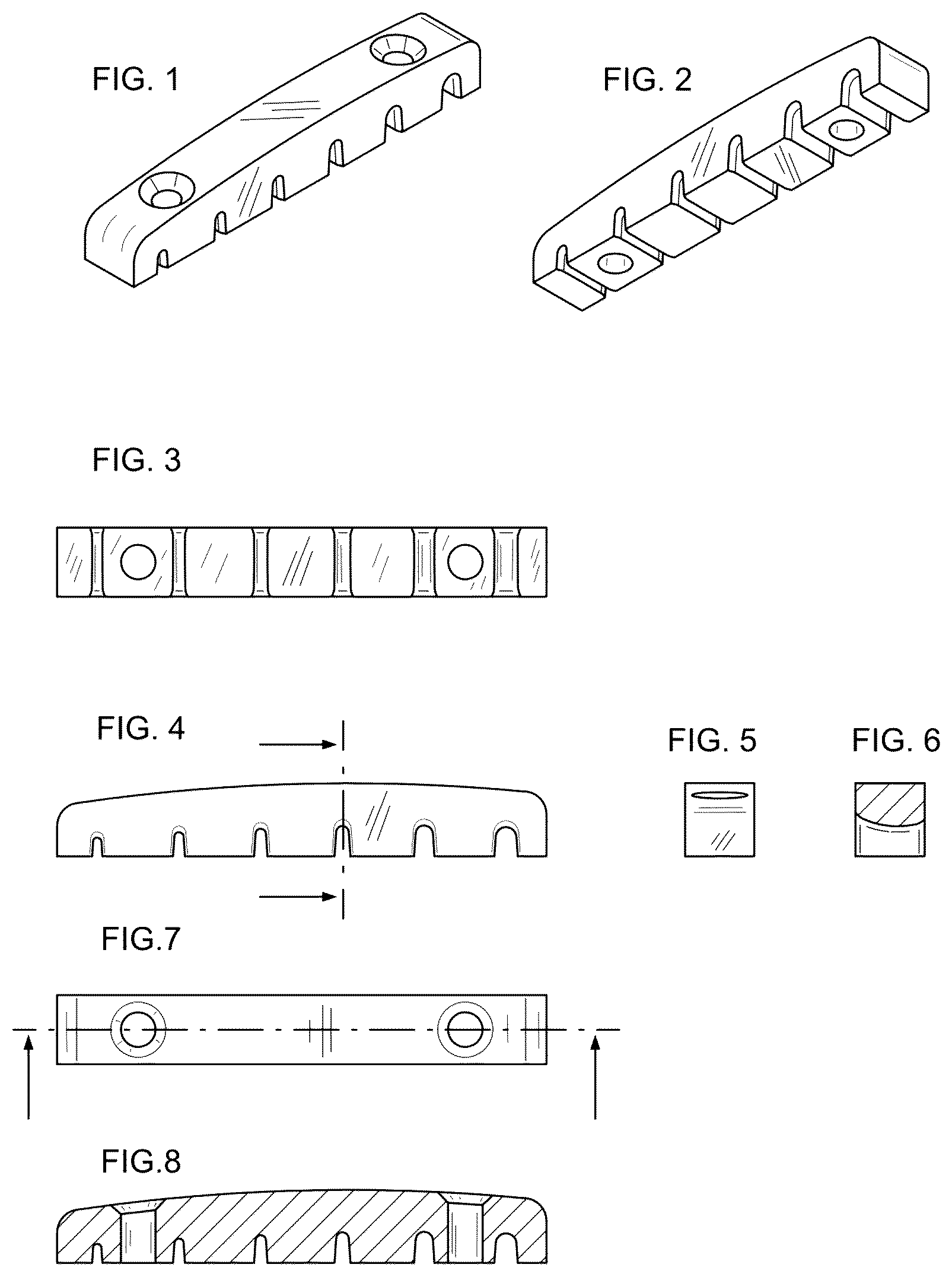 Patent US12592212 — Inverted string nut for zero-fret guitar systems — Figure 1