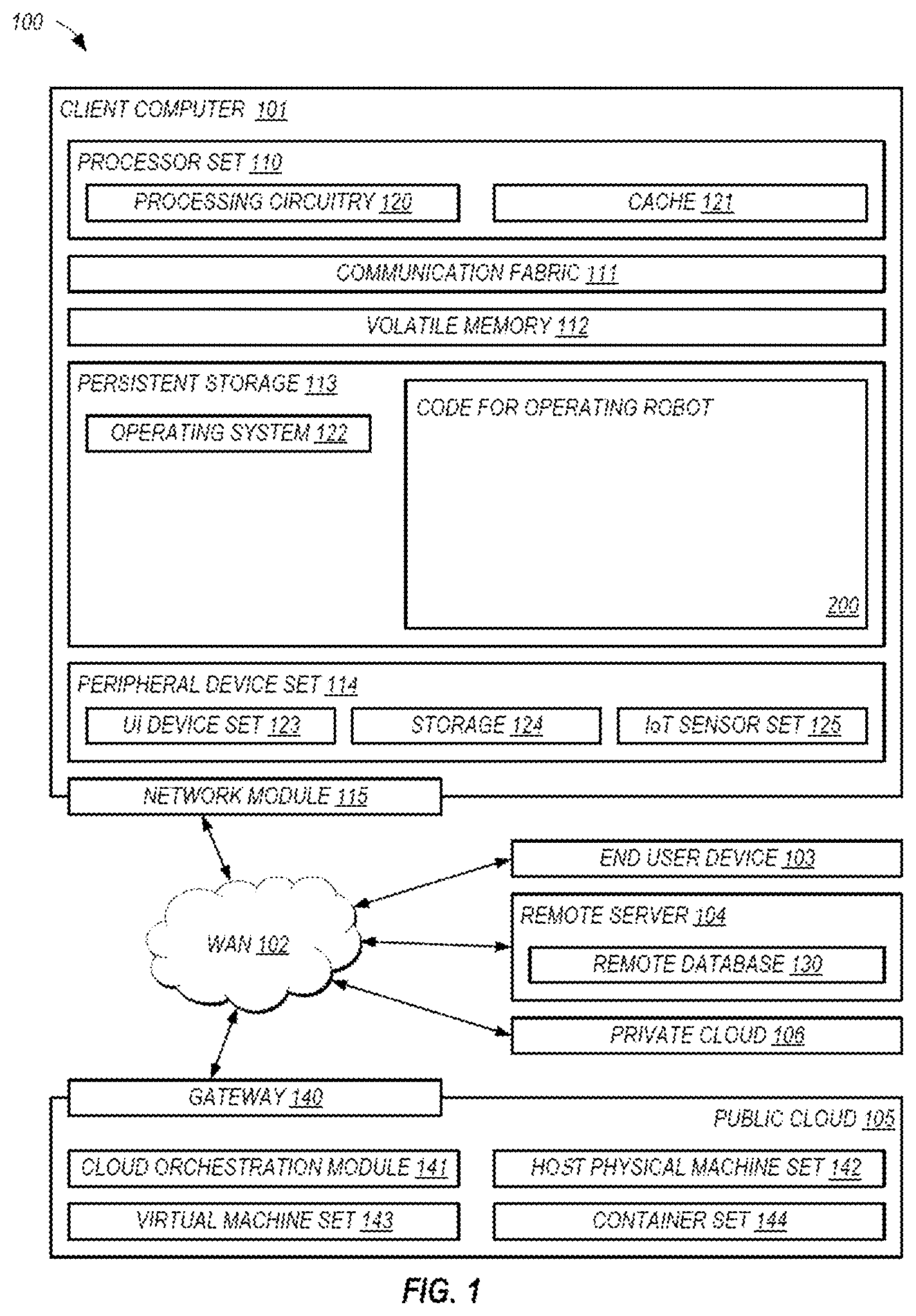 Patent US12592254 — Removable robot for automated data storage library — Figure 1