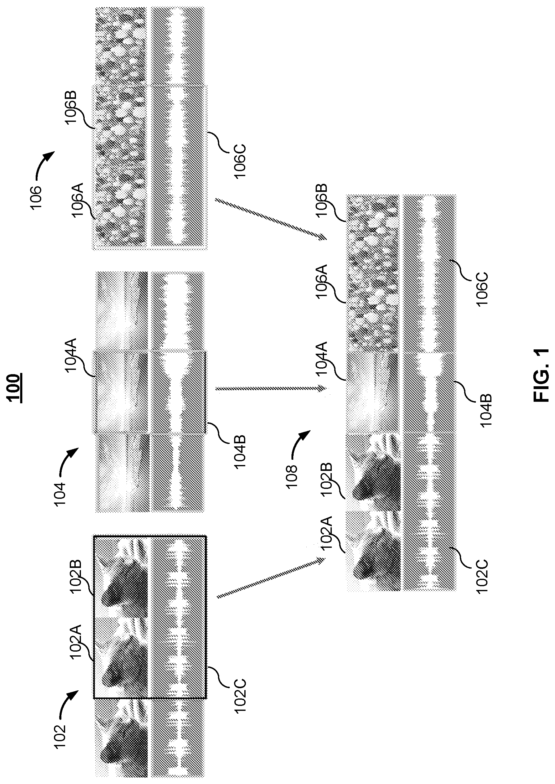 Patent US12592257 — Media editing with client-side edits and server-side edits — Figure 1