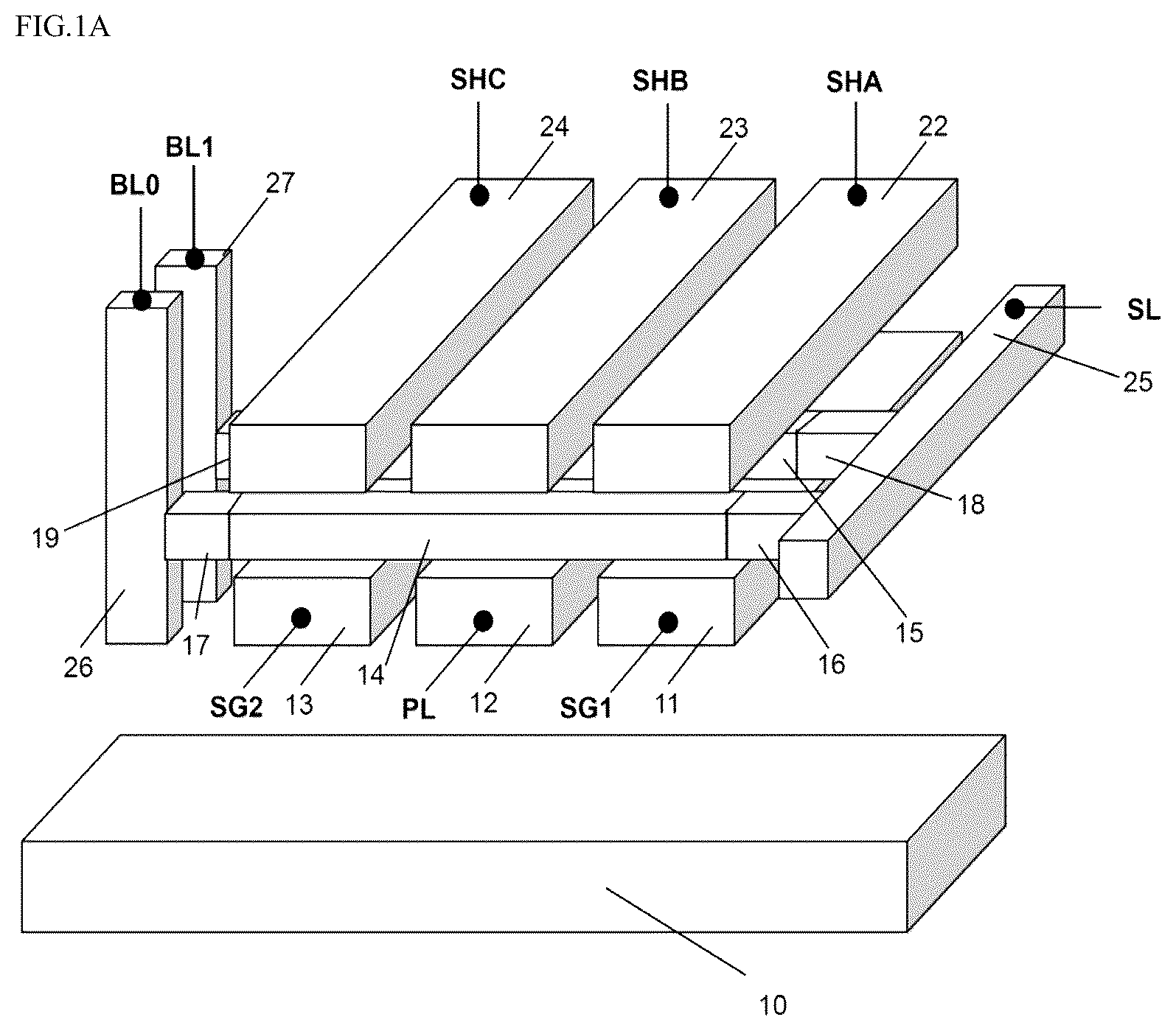 Patent US12592278 — Memory device using semiconductor element — Figure 1