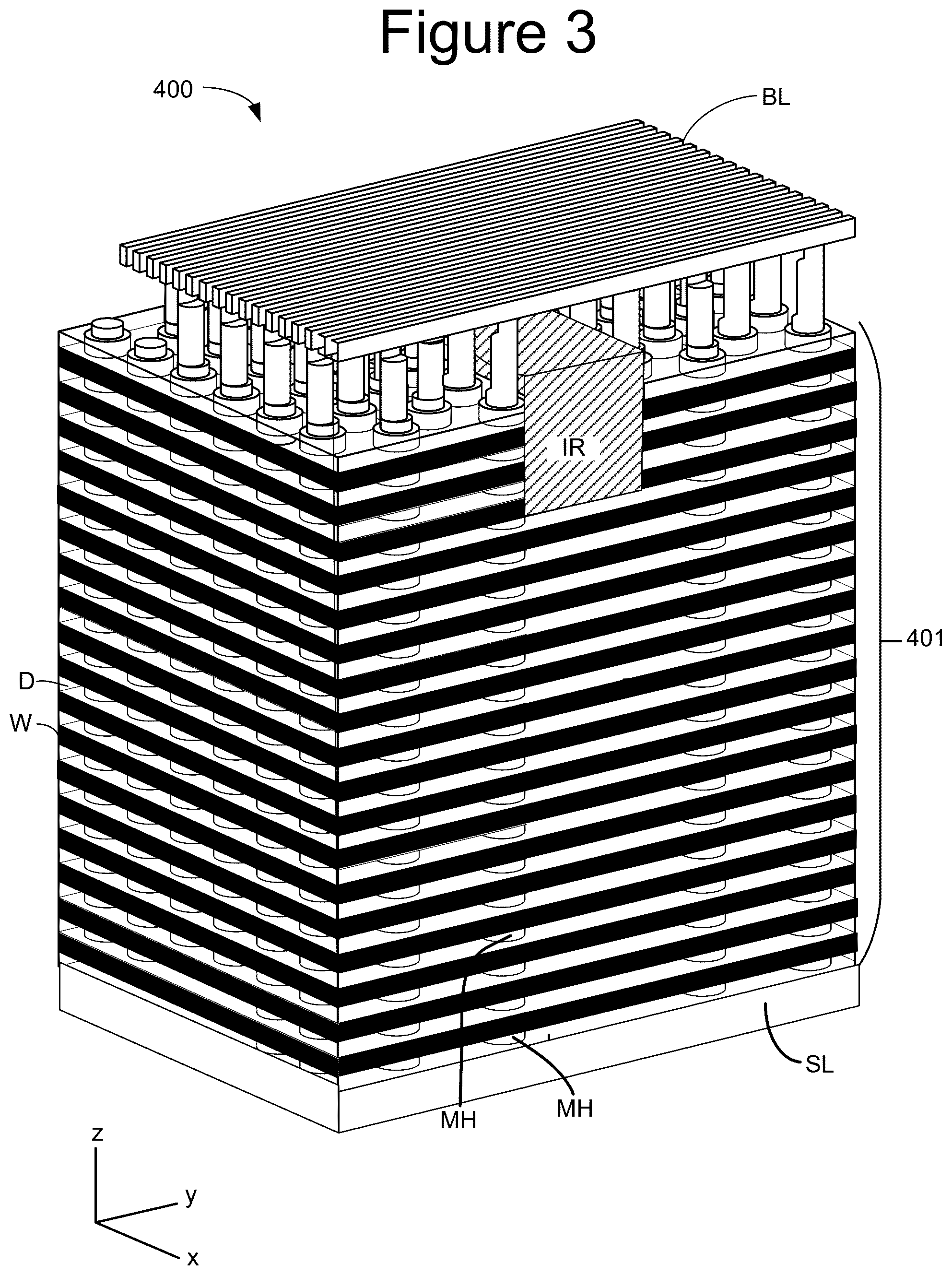 Patent US12592286 Figure 4 – Nonvolatile memory read with asymmetric read-pass voltages