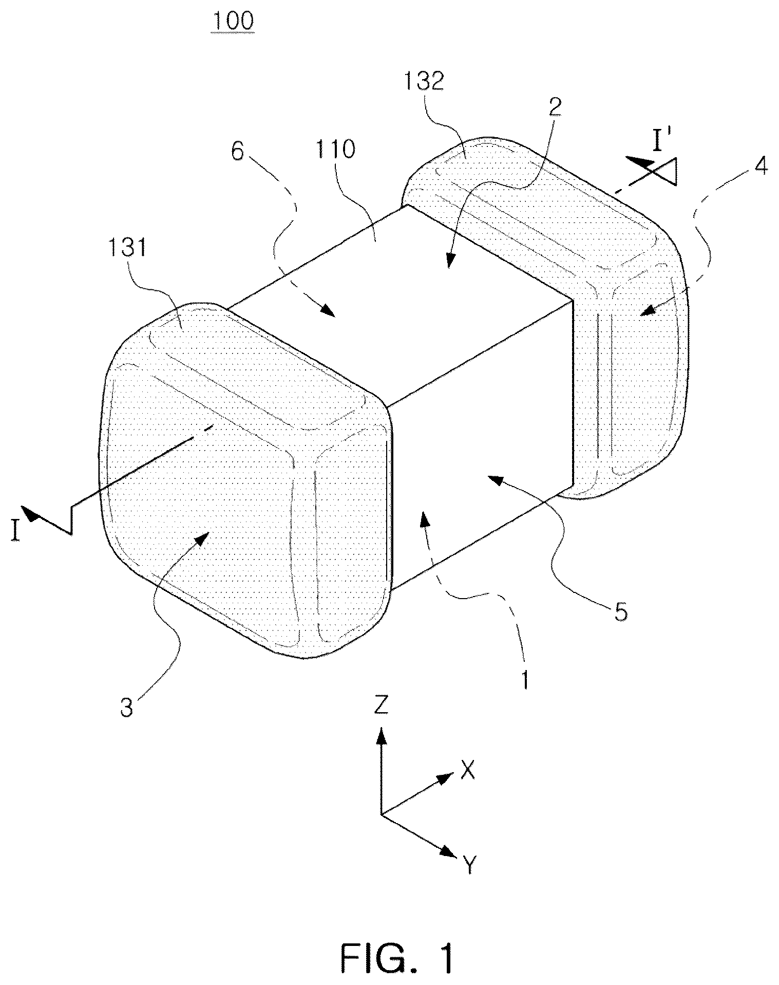 Patent US12592340 — Multilayer electronic component — Figure 1