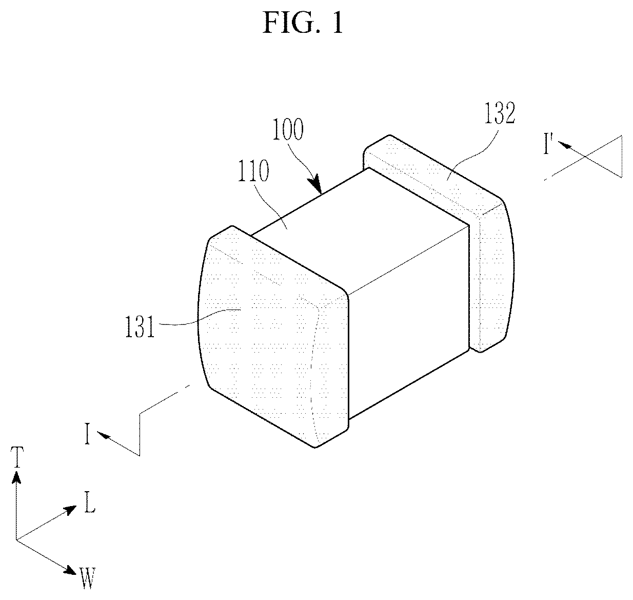 Patent US12592341 — Dielectric grains of multilayered capacitor — Figure 1
